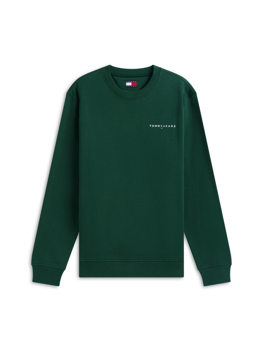 Tommy Hilfiger Grün - Sweatshirt Mit Logo-Print - Gr. - M