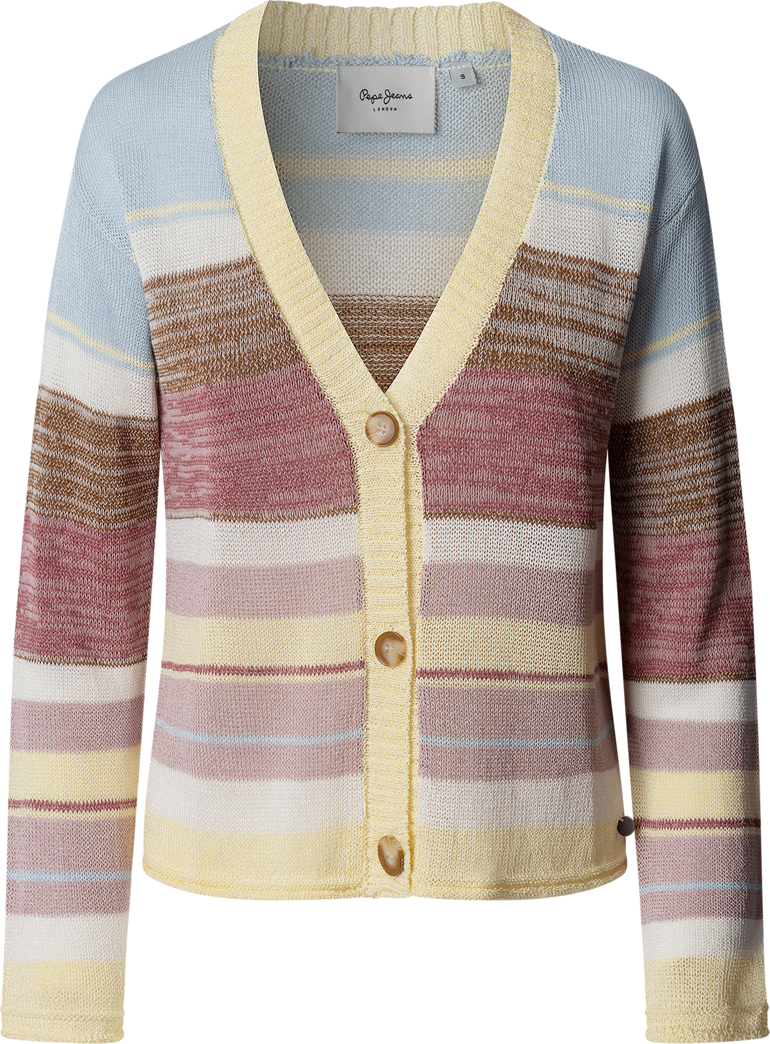Pepe Jeans Apparel - Anya Cardigan Dark Blush Pink - Gr. - Xs
