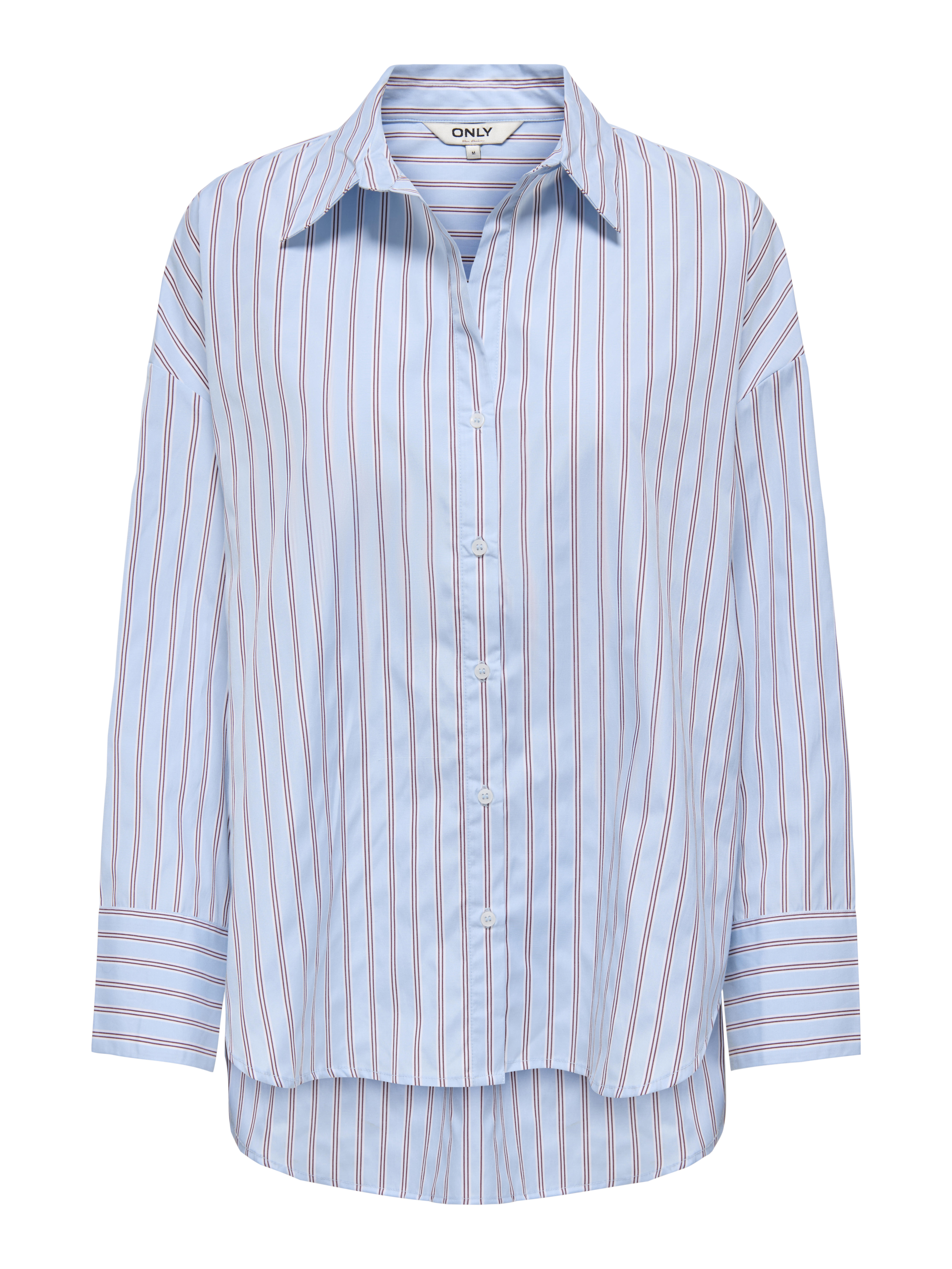 Only - Onloregon Alva Ls Reg Shirt Noos Wvn Dusty Blue - Gr. - Xs