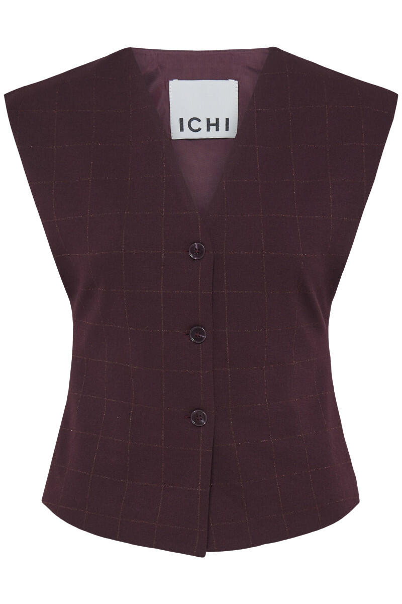 Ichi Damen Rouge Weste Ihkate - Bild 3