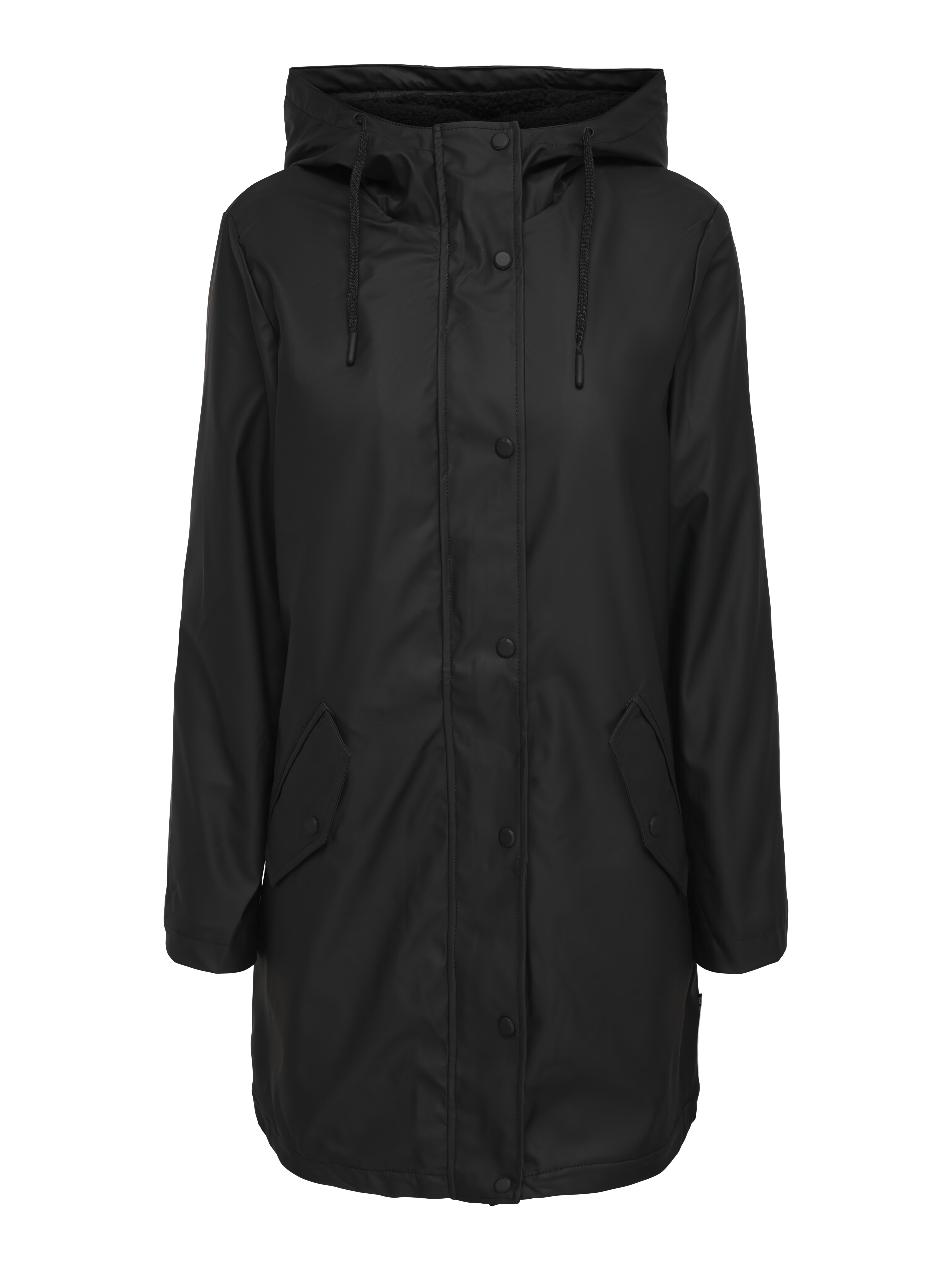 Only Damen Schwarz Parka Onlsally Rain - Bild 5