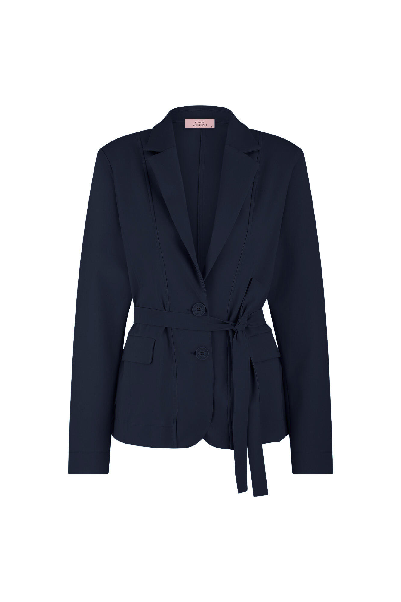 VAN GRAAF Studio Anneloes Damen Marine Blazer Polyamid Blau, Mittel - Bild 2