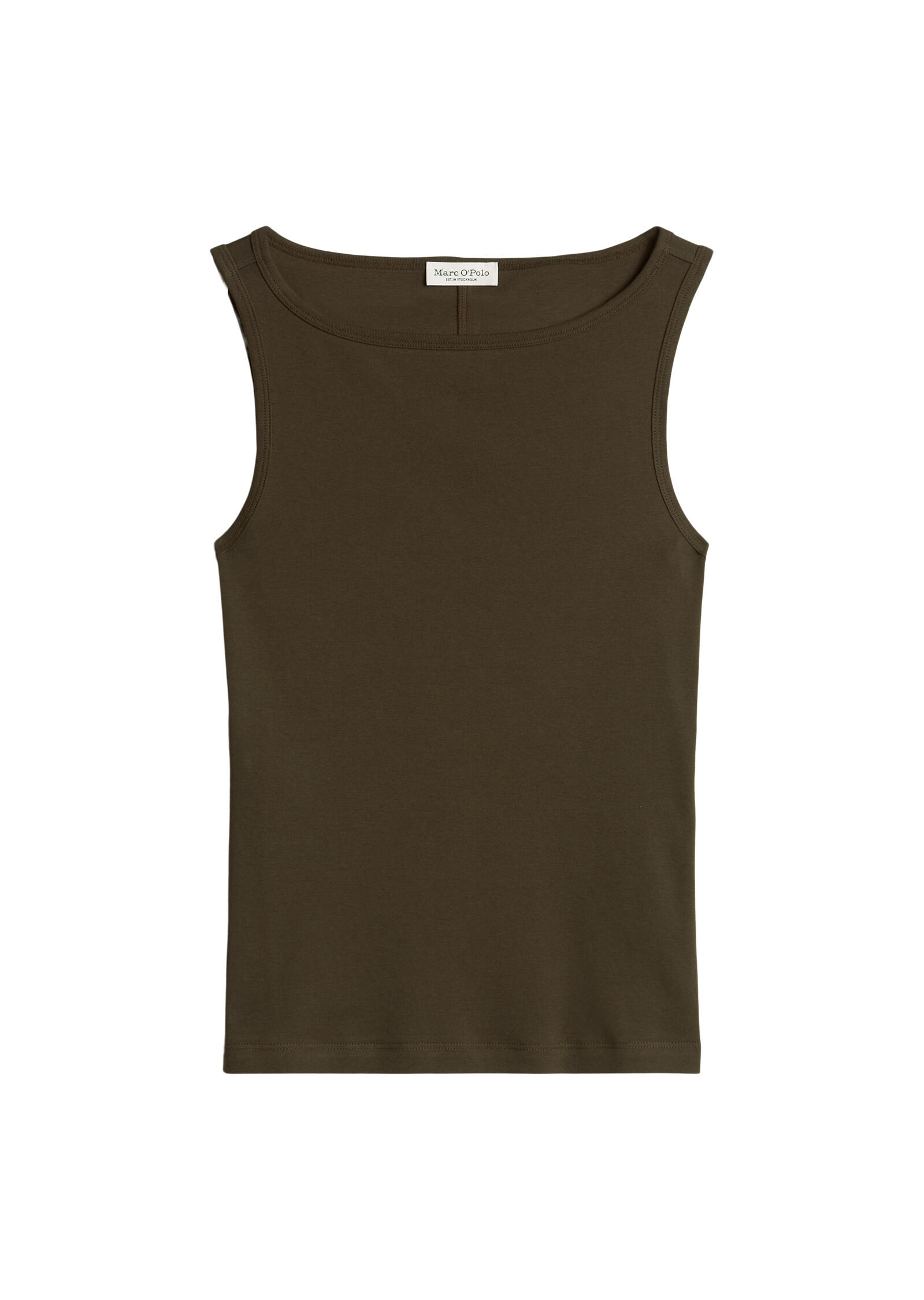 Marc O'polo Casual - Tanktop Regular Mossy Earth - Gr. - Xl