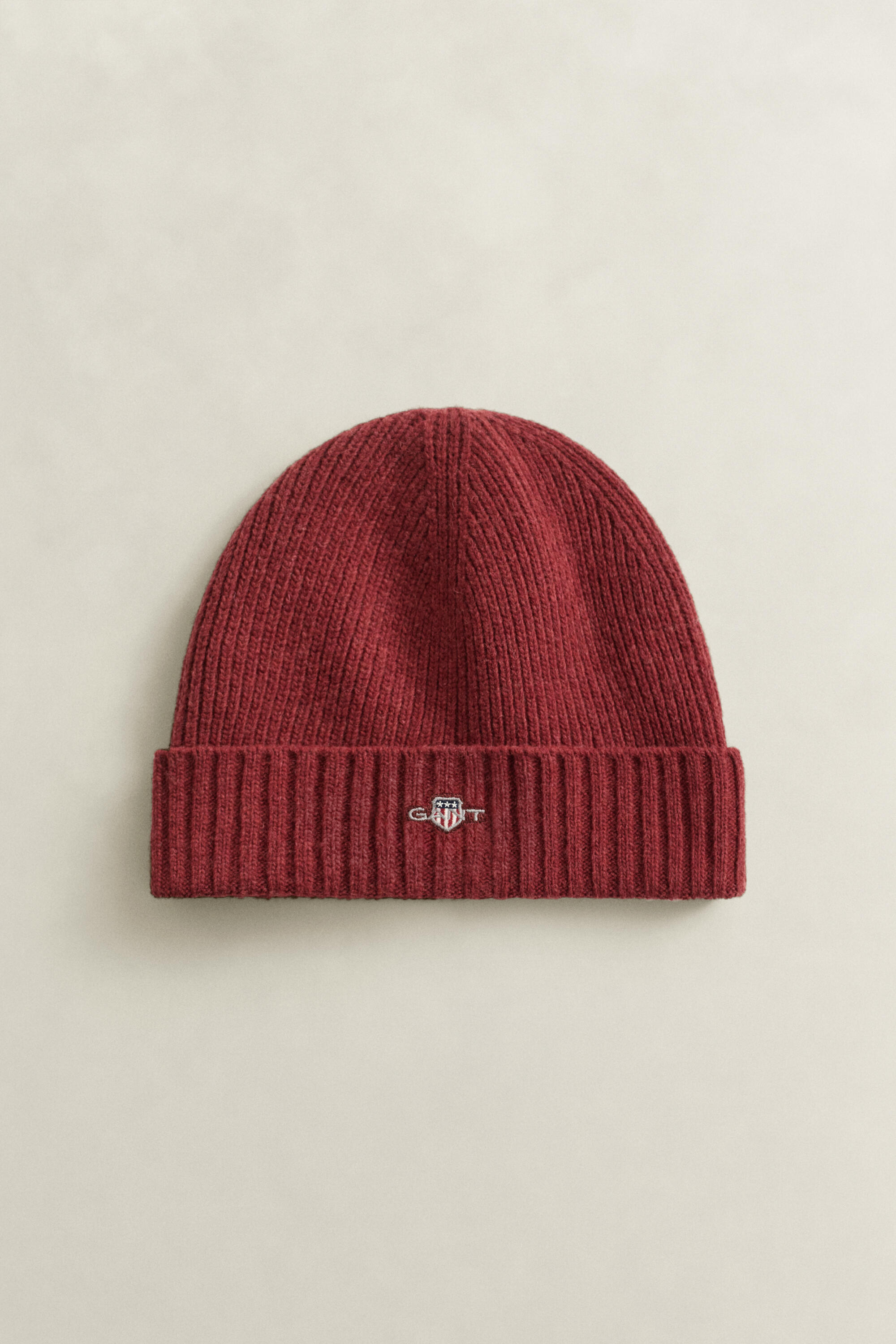 Gant Beanie Bordeauxrot - - Bild 8