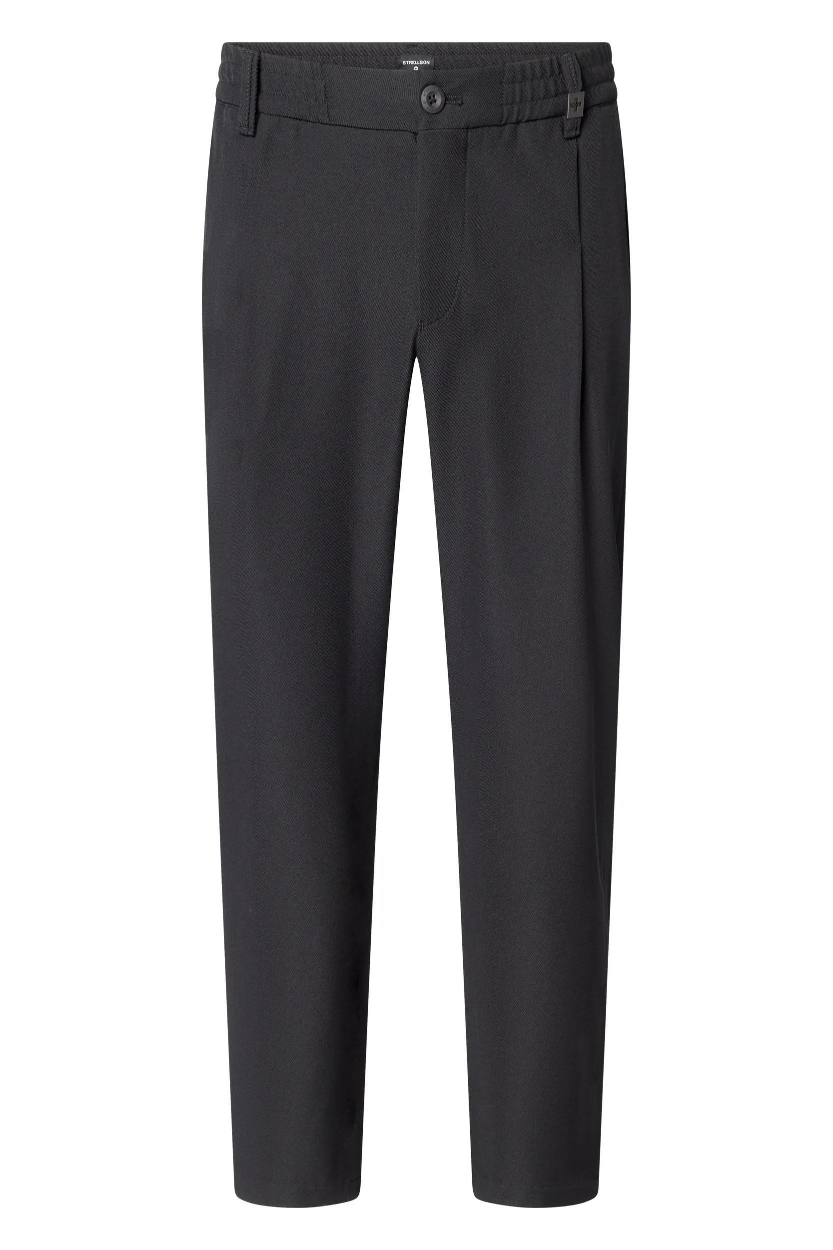 Strellson Schwarz Relaxed-Fit Hose Lui 2-W 33/32 - Bild 4