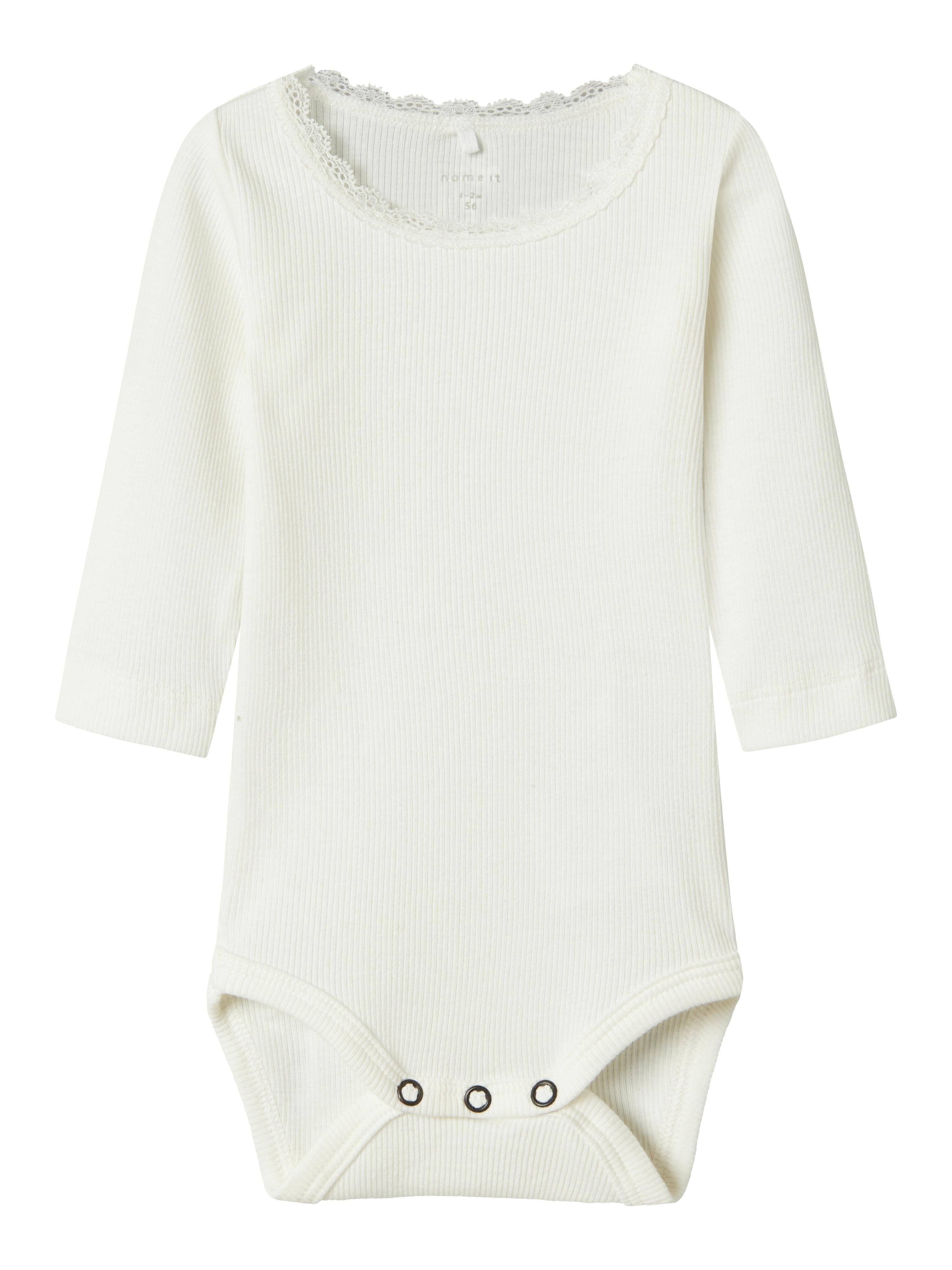 Name It - Nbfkab Ls Body Noos Cloud Dancer - Gr. - 80 - Bild 2
