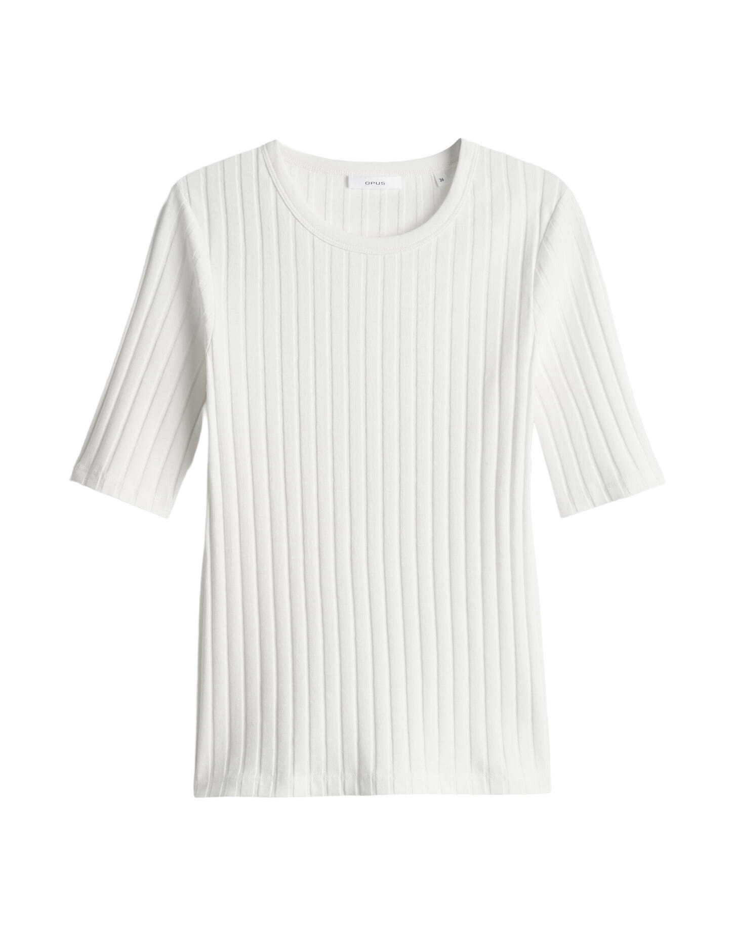 VAN GRAAF Opus Damen Ecru Shirt Baumwolle Weiß, Größe 42 - Bild 2