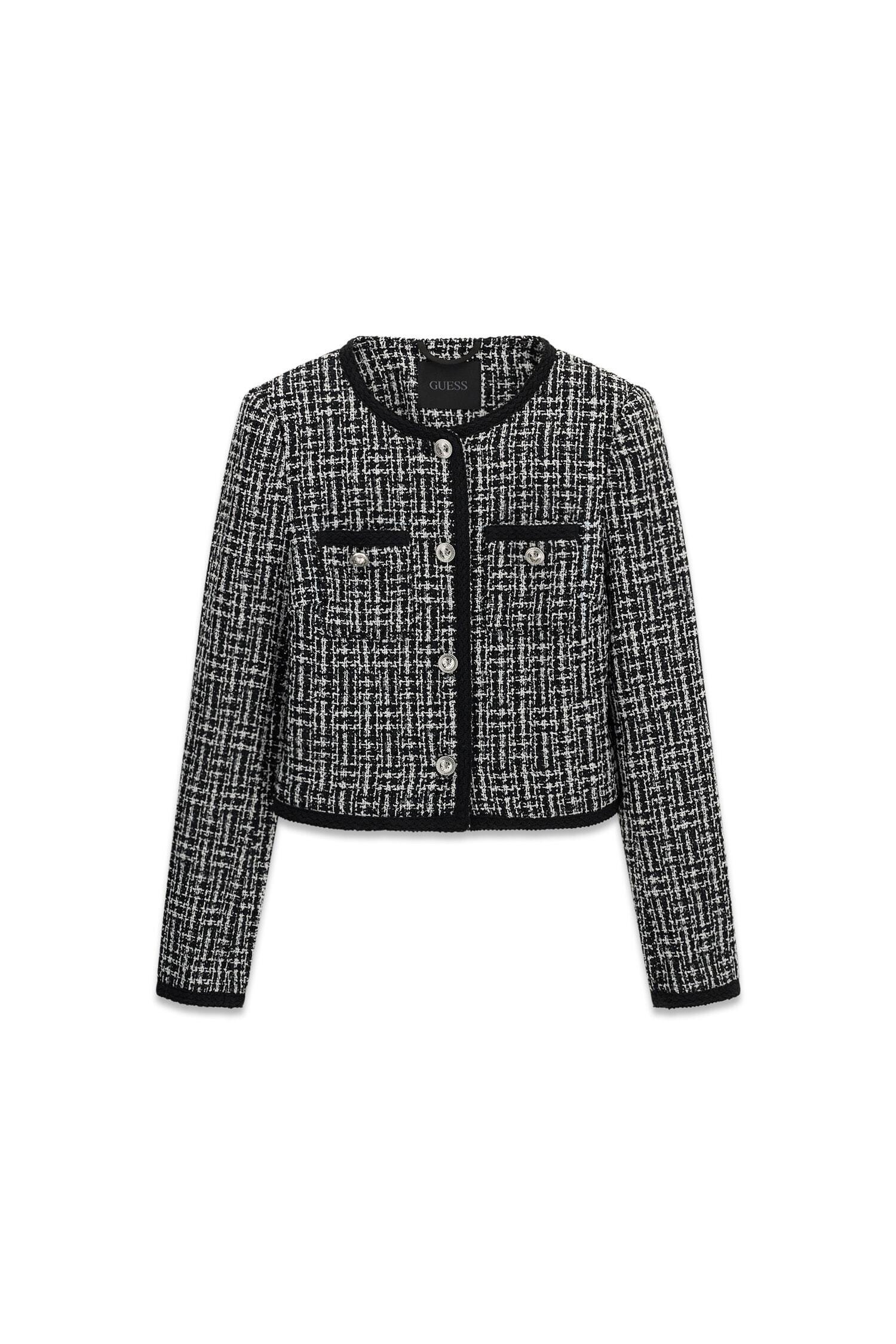 Guess Damen Noir Blazer Jole Buttoned - Bild 3