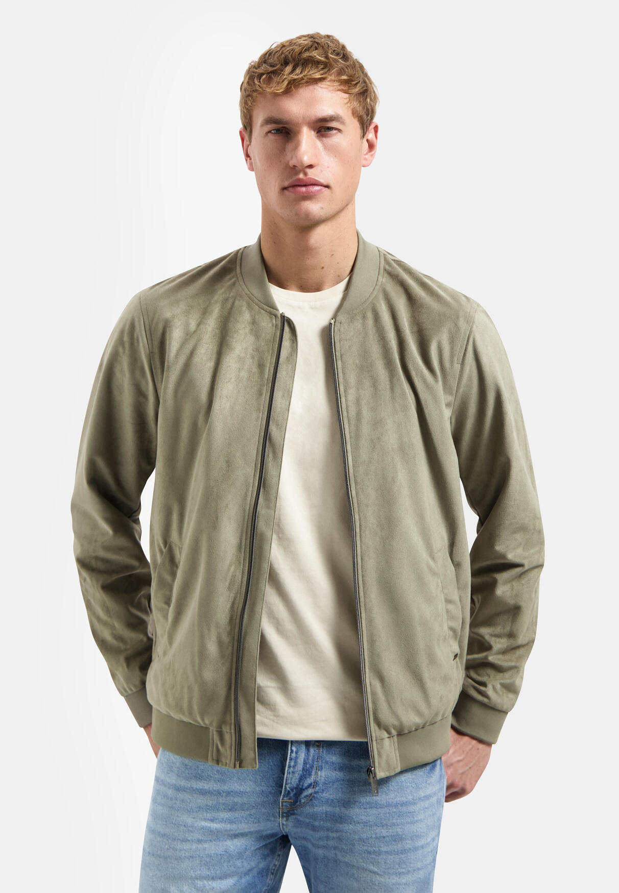 No Excess Jacket Short Fake Suede - Bild 2