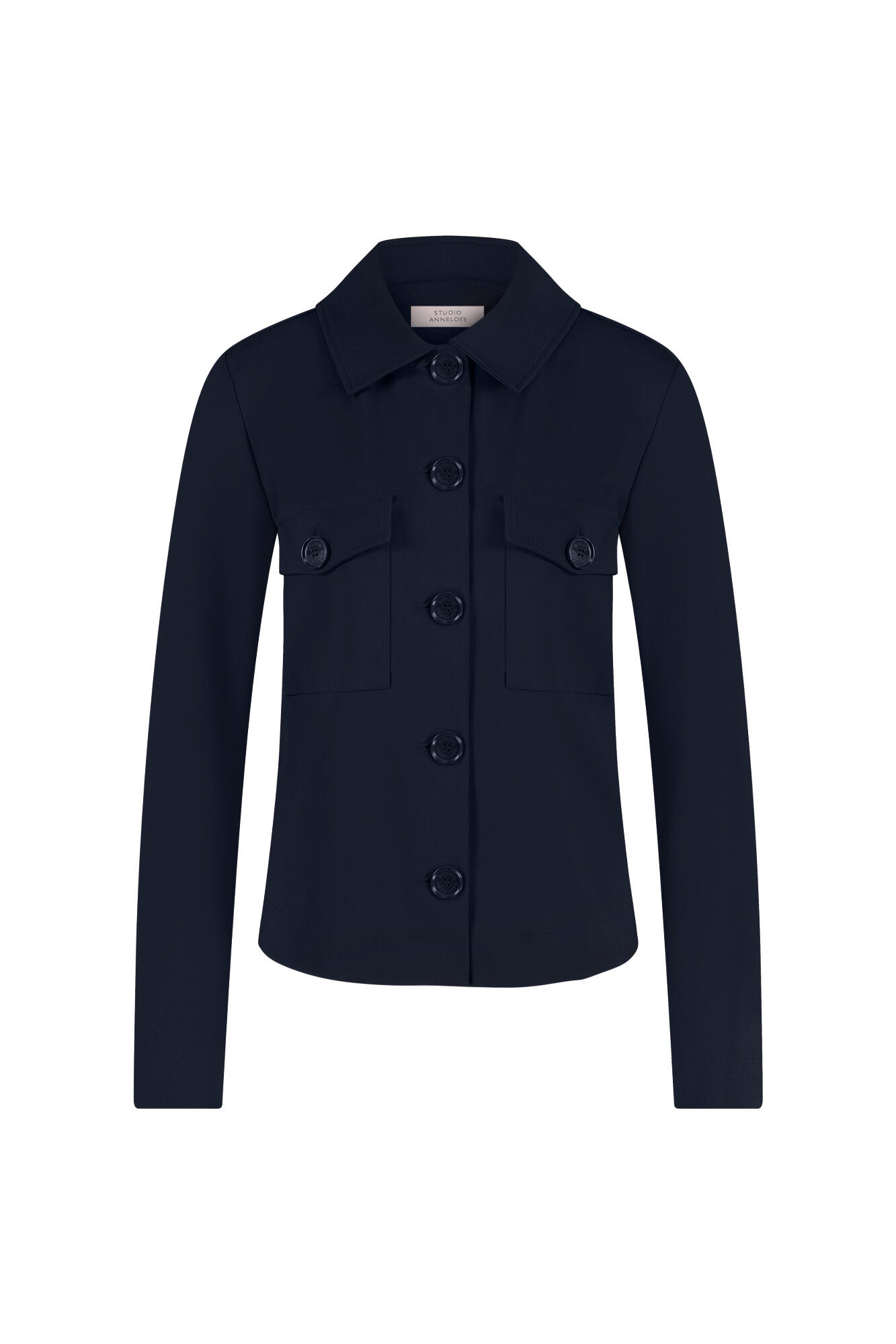 Studio Anneloes - Claire Bonded Jacket Dark Blue - Gr. - S