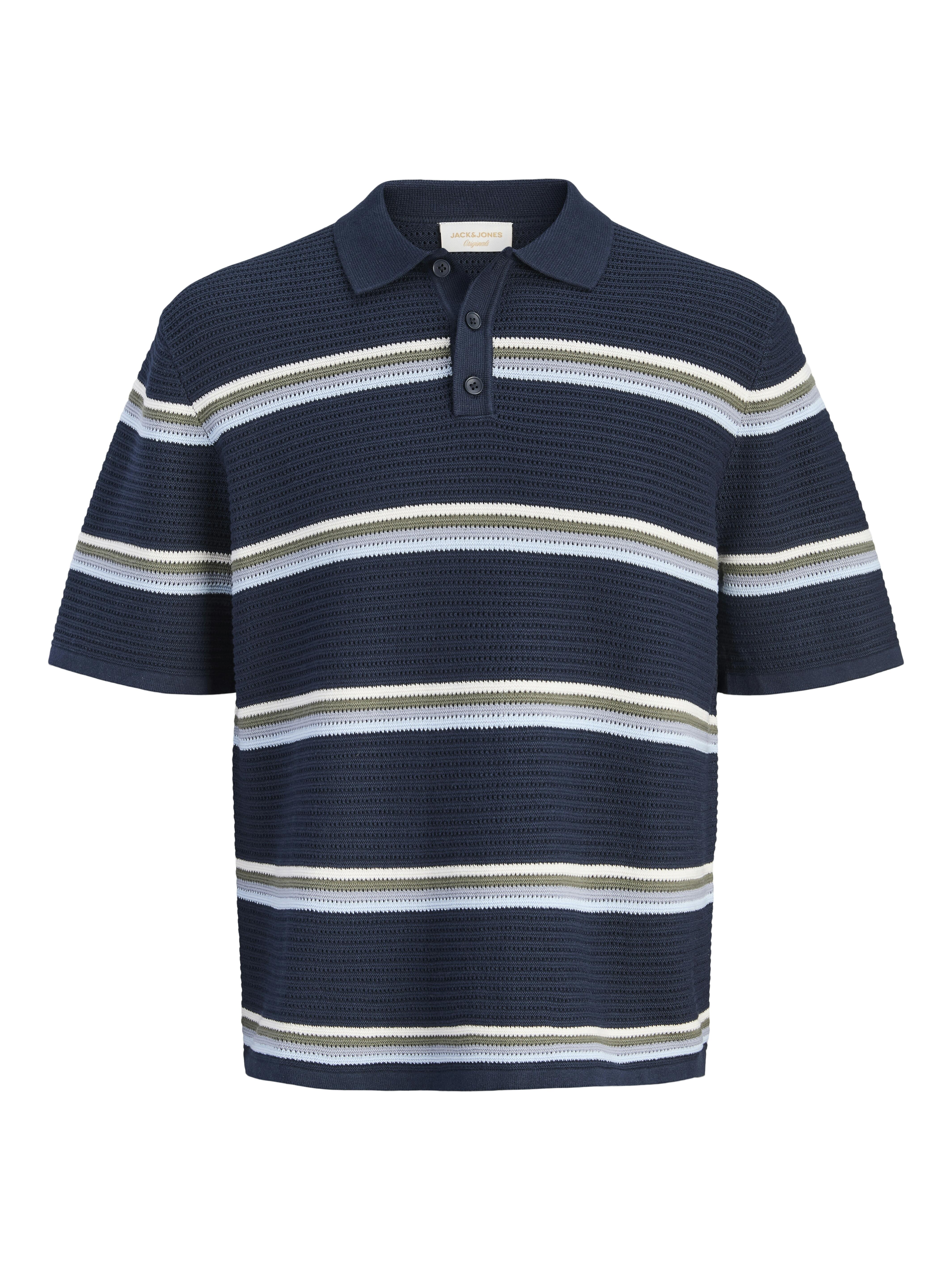 Jack & Jones Herren Poloshirts Blau Gr. Groß - Bild 3