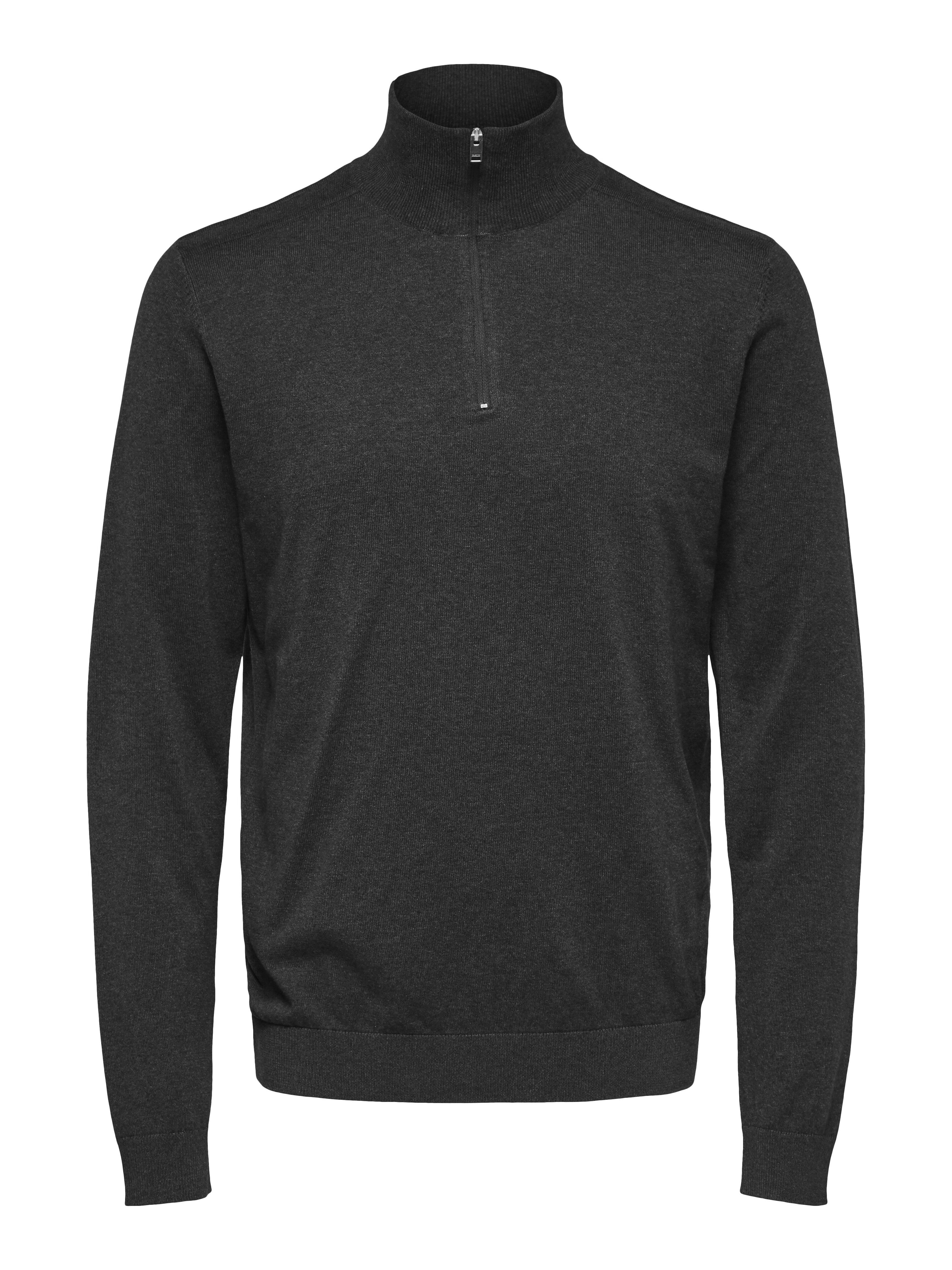 Selected Langarmshirt "Noos Slhberg" Troyerkragen Für Herren Blau L - Bild 3