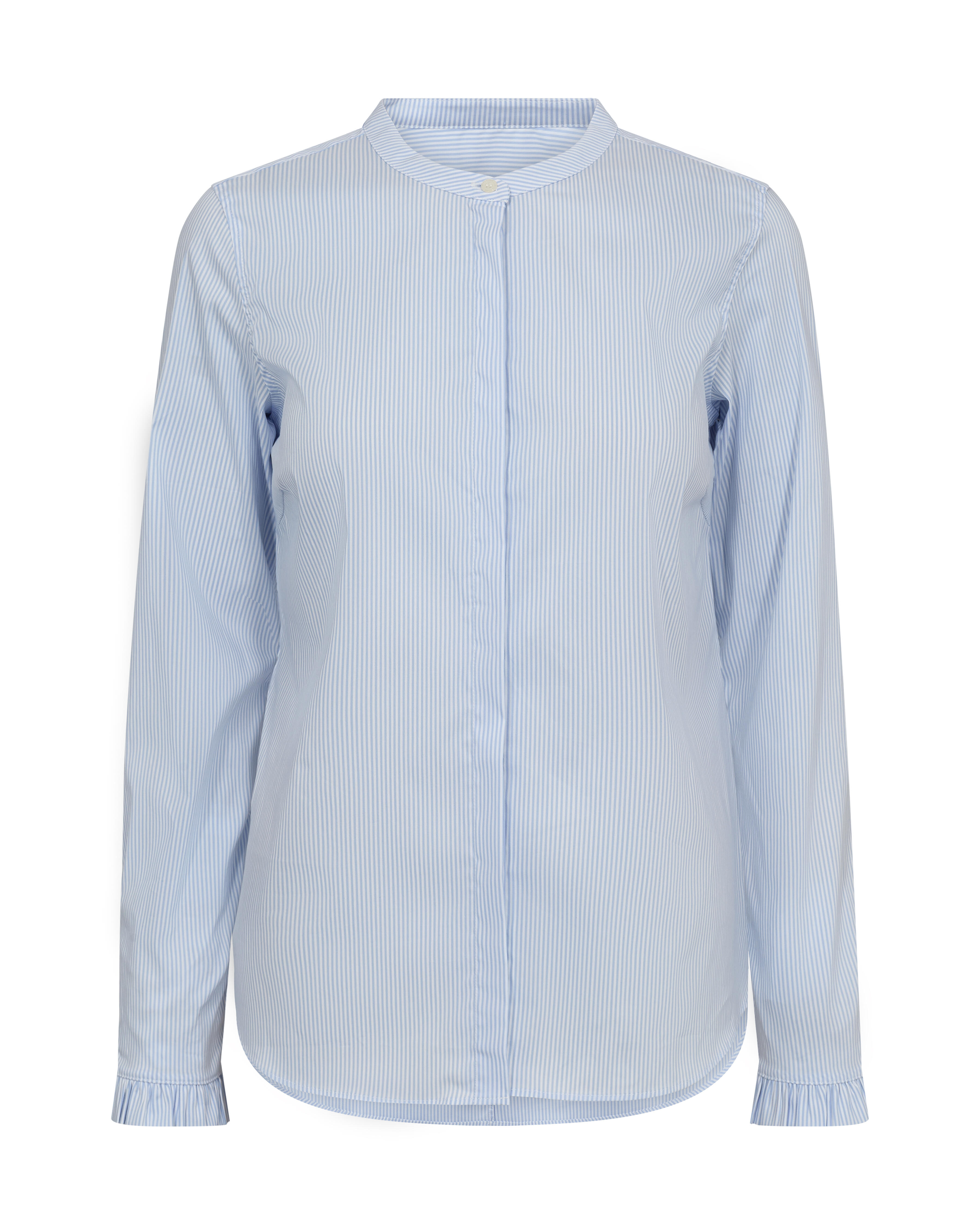Mos Mosh - Mmmattie Stripe Shirt Light Blue - Gr. - Xs