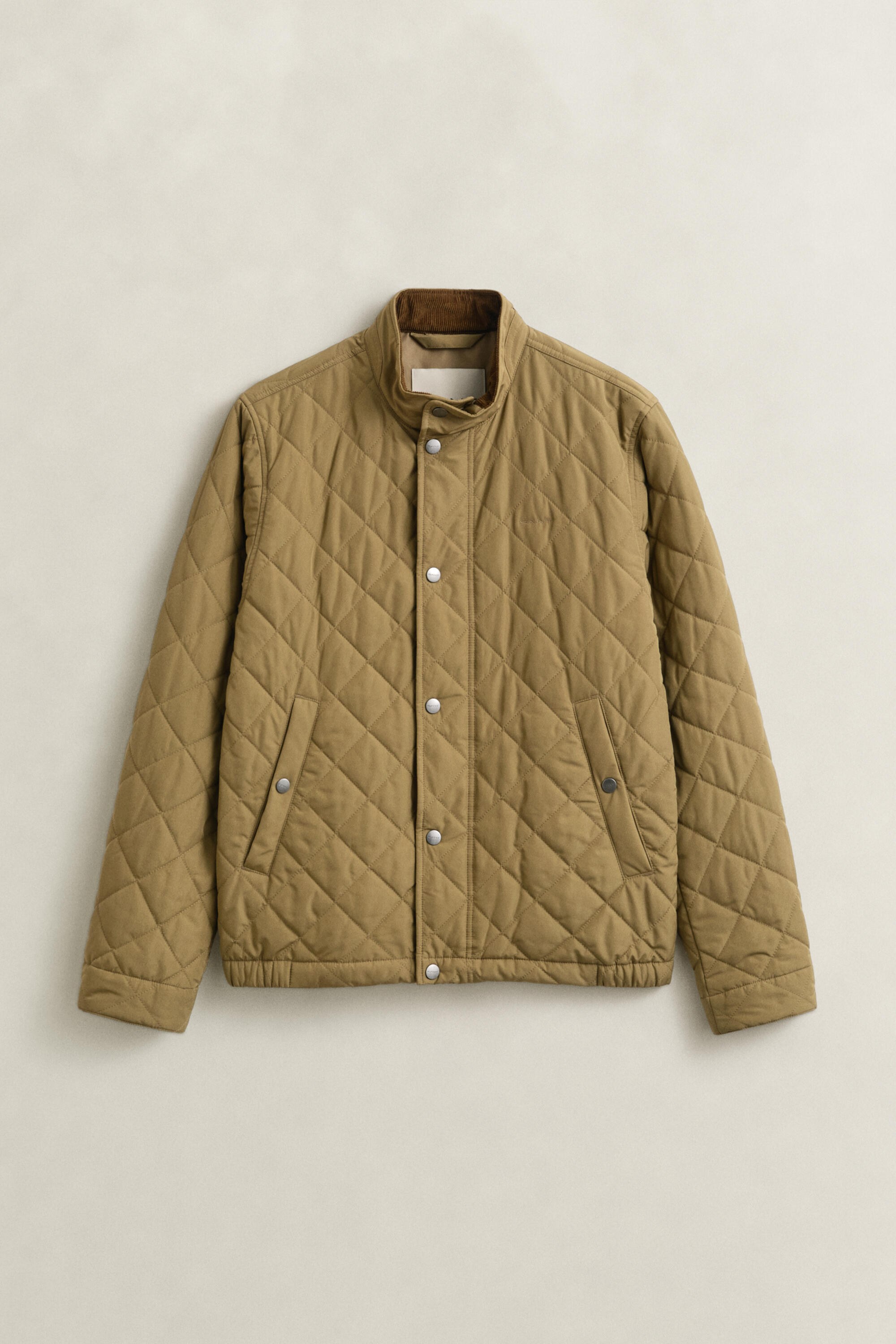 Gant Braun Steppjacke Mit Stehkragen Xl - Bild 2