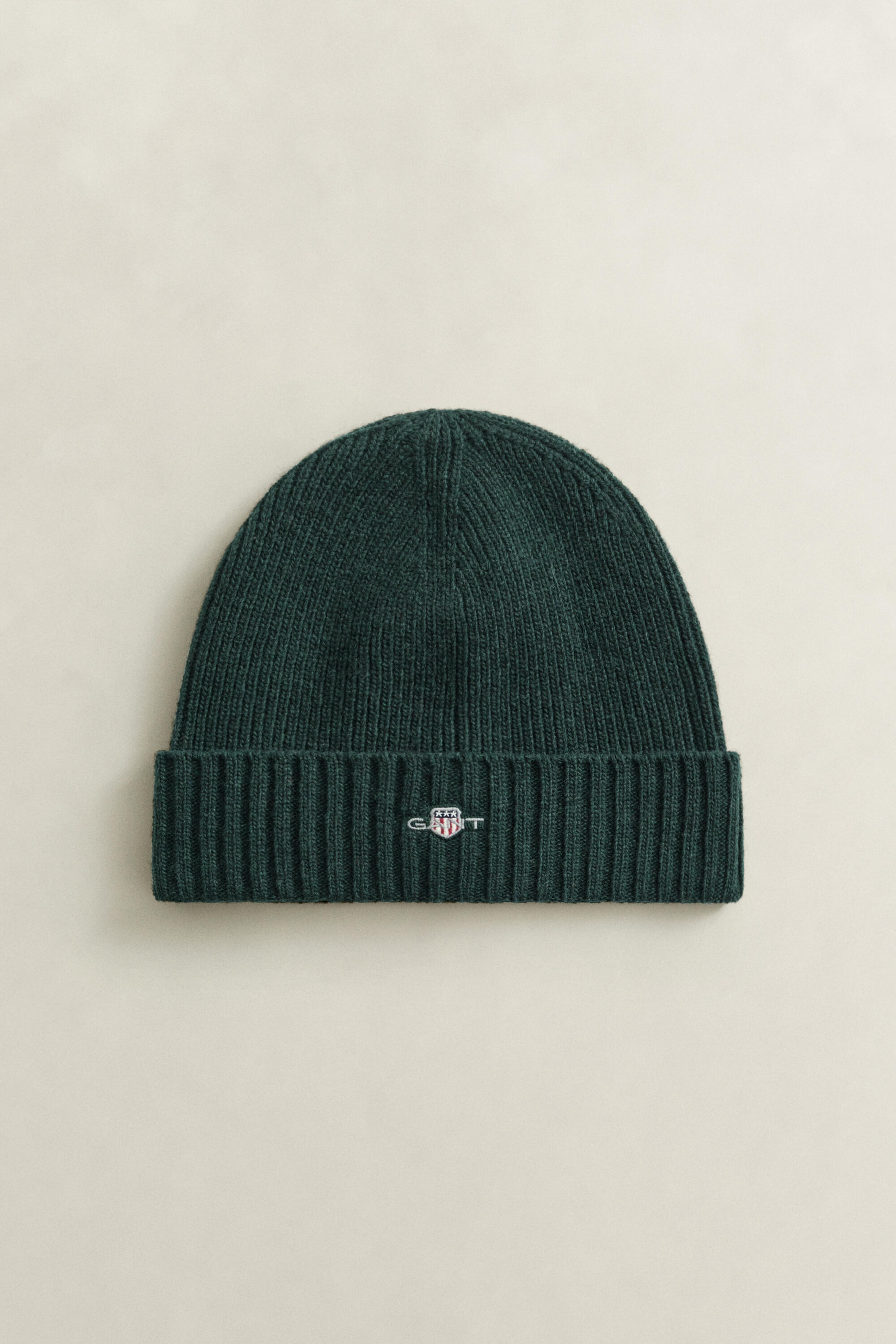 Gant Shield Logo Ribbed Beanie Hat - Bild 7