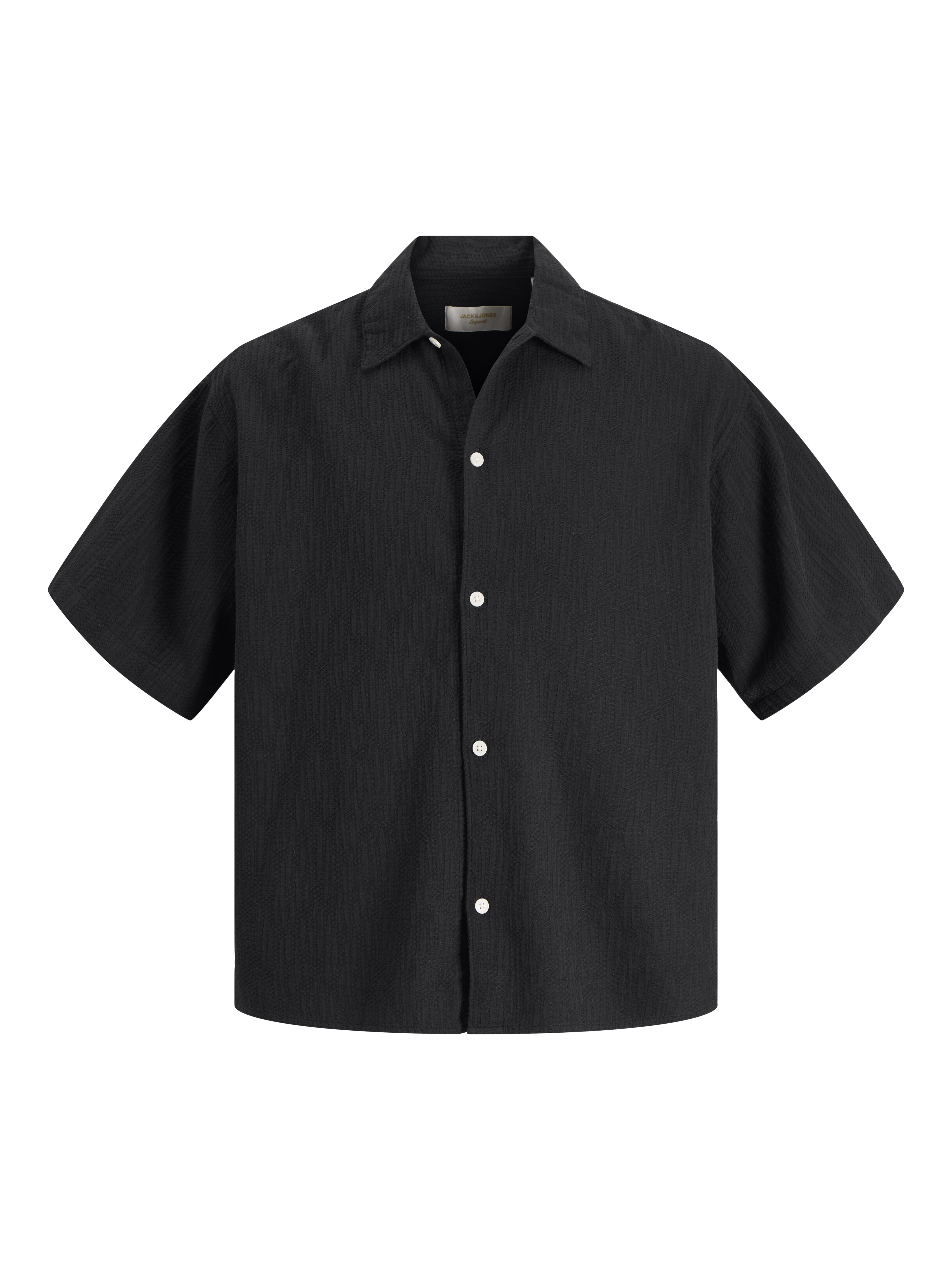 Jack & Jones Herren Freizeithemden Schwarz Gr. Mittel - Bild 3