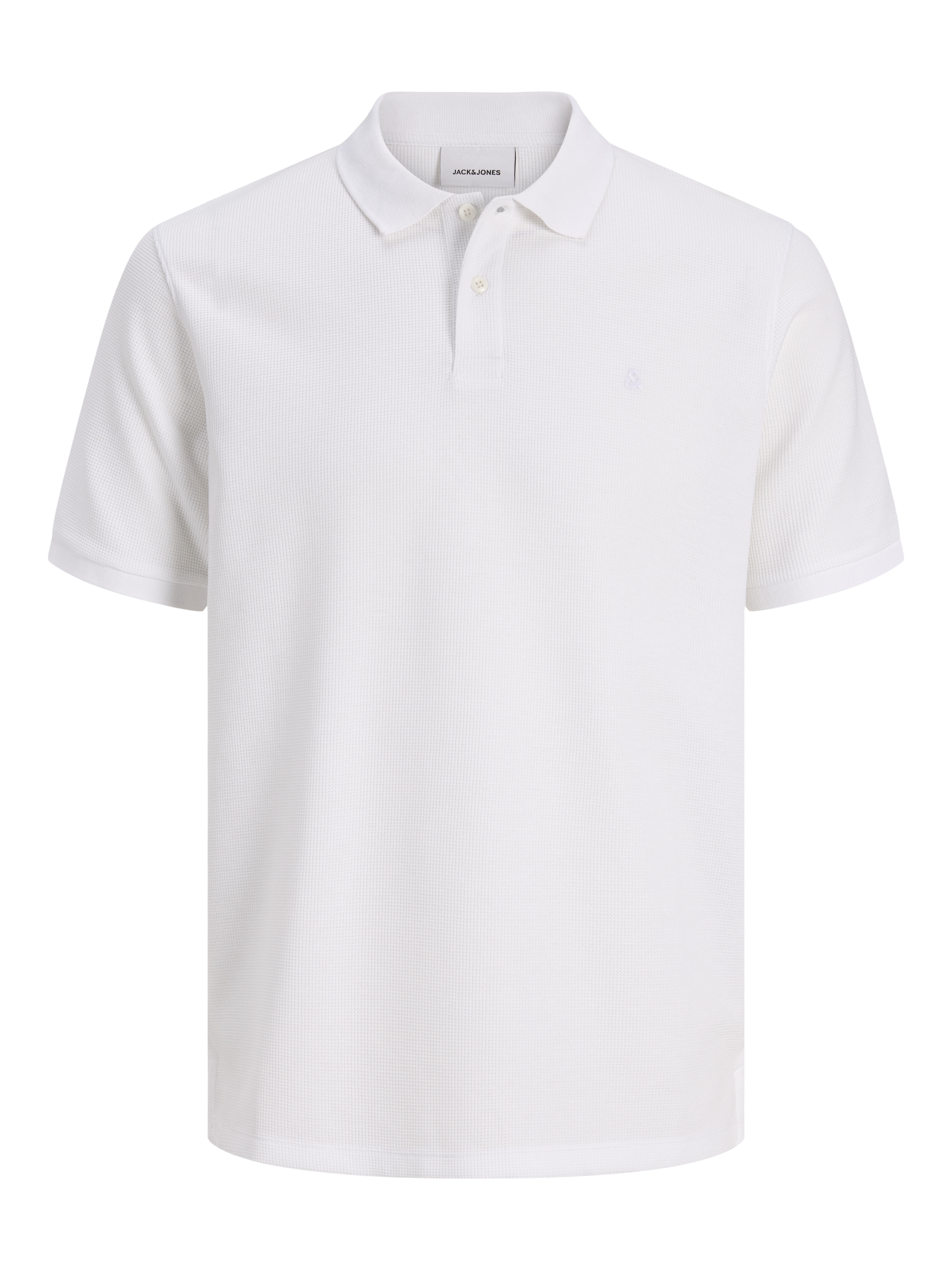Jack & Jones Herren Weiß "Jjeaustin Polo Ss Noos" Materialmix, Regular Fit - Bild 6