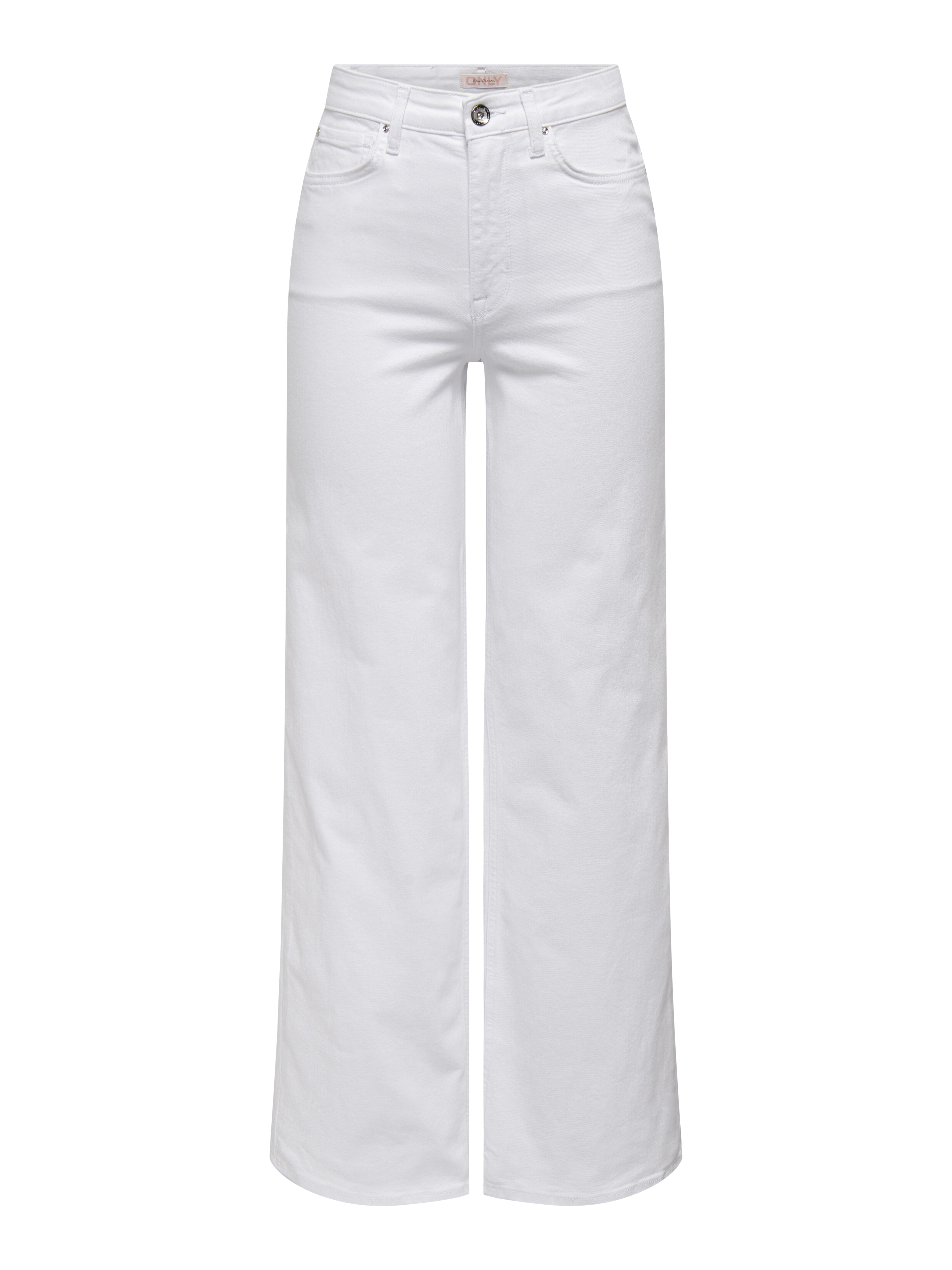 Only - Onlmadison Blush Hw Wide Dnm Cro Noos White - Gr. - 32 - Bild 3