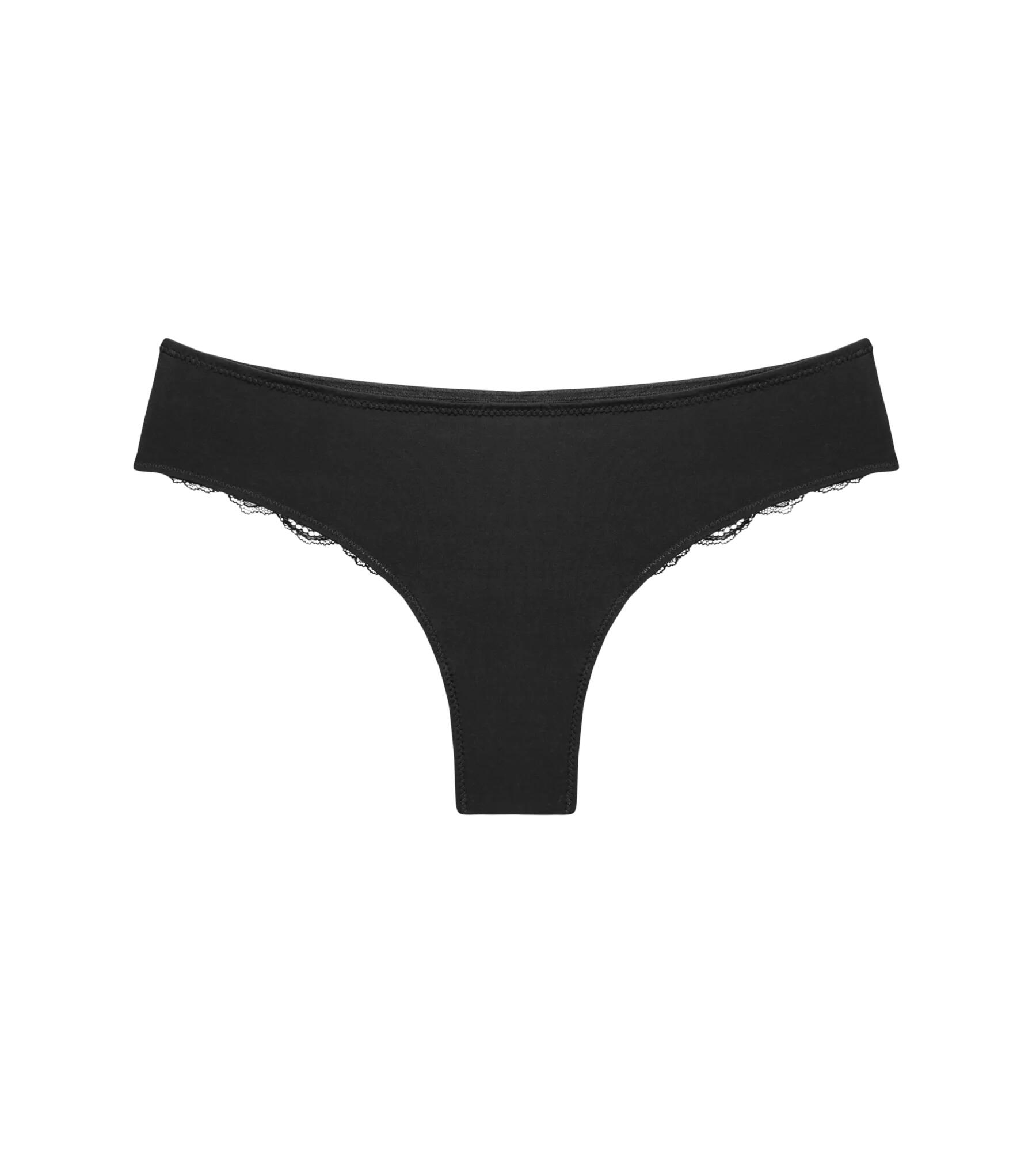 Triumph Damen Schwarz Lovely Micro Brazilian Thong Medium - Bild 4