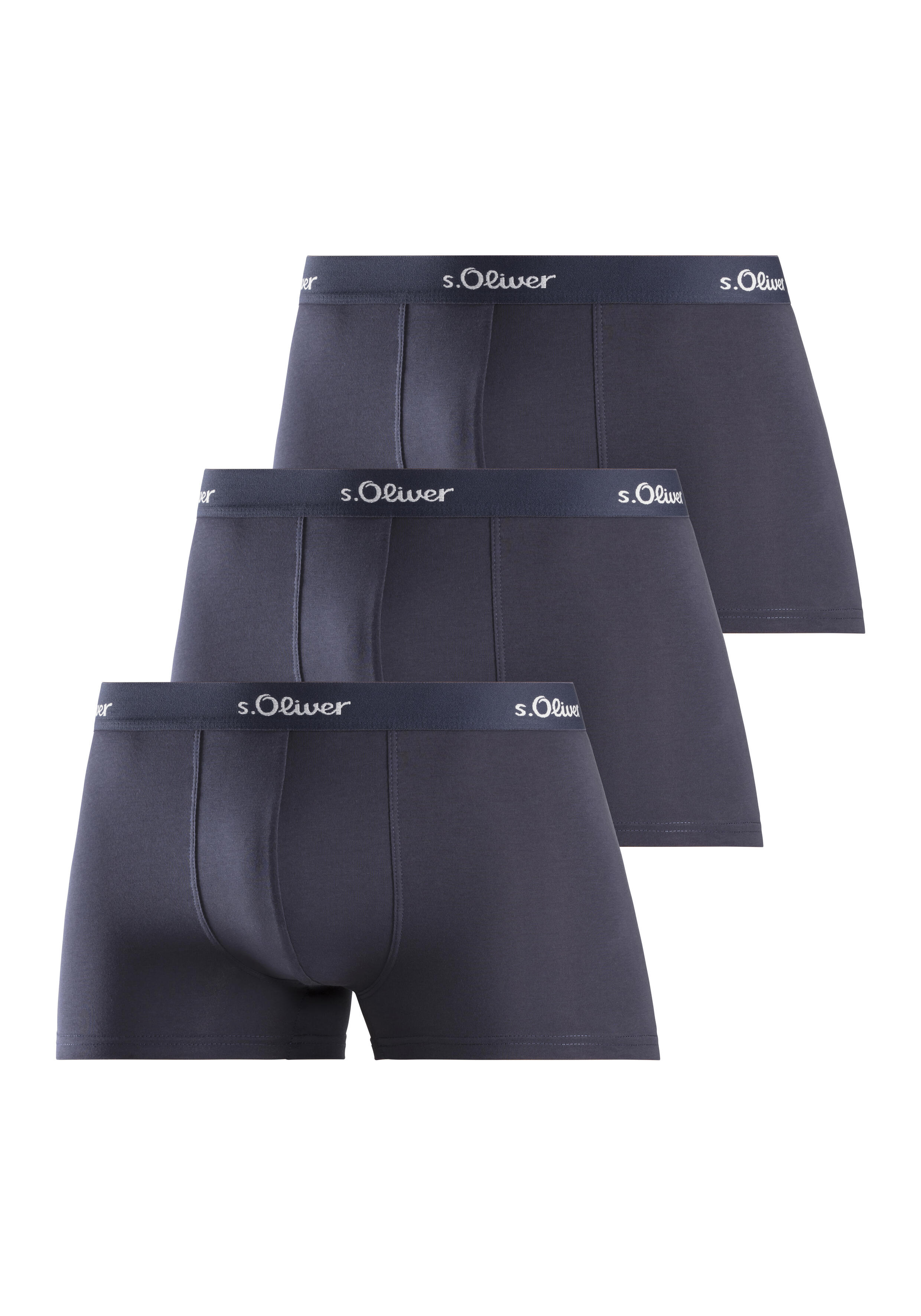 S.oliver Dessous, Wäsche & Bademode S.oliver Lm S.o Boxer Basic 3X 3X Navy - Gr. - L