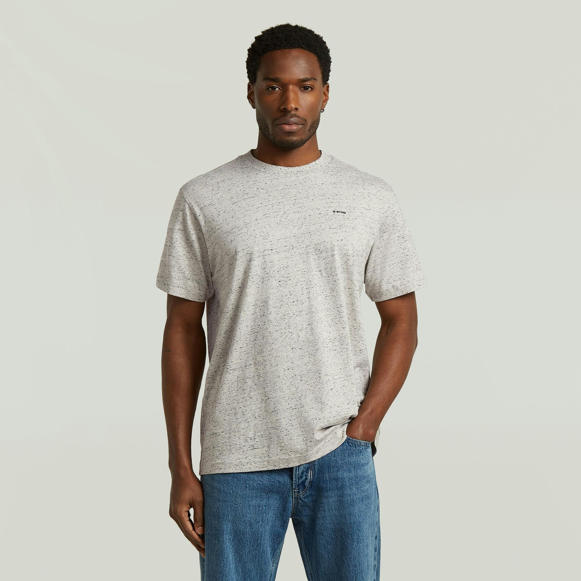 G-Star Raw T-Shirt für Herren in Offwhite aus 100% Bio-Baumwolle Gr. XXL - Bild 2