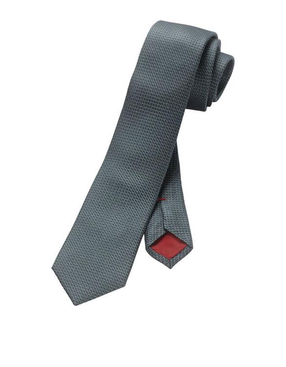 Olymp Krawatte, Slim 6cm Deutschland - - | grau N (45)