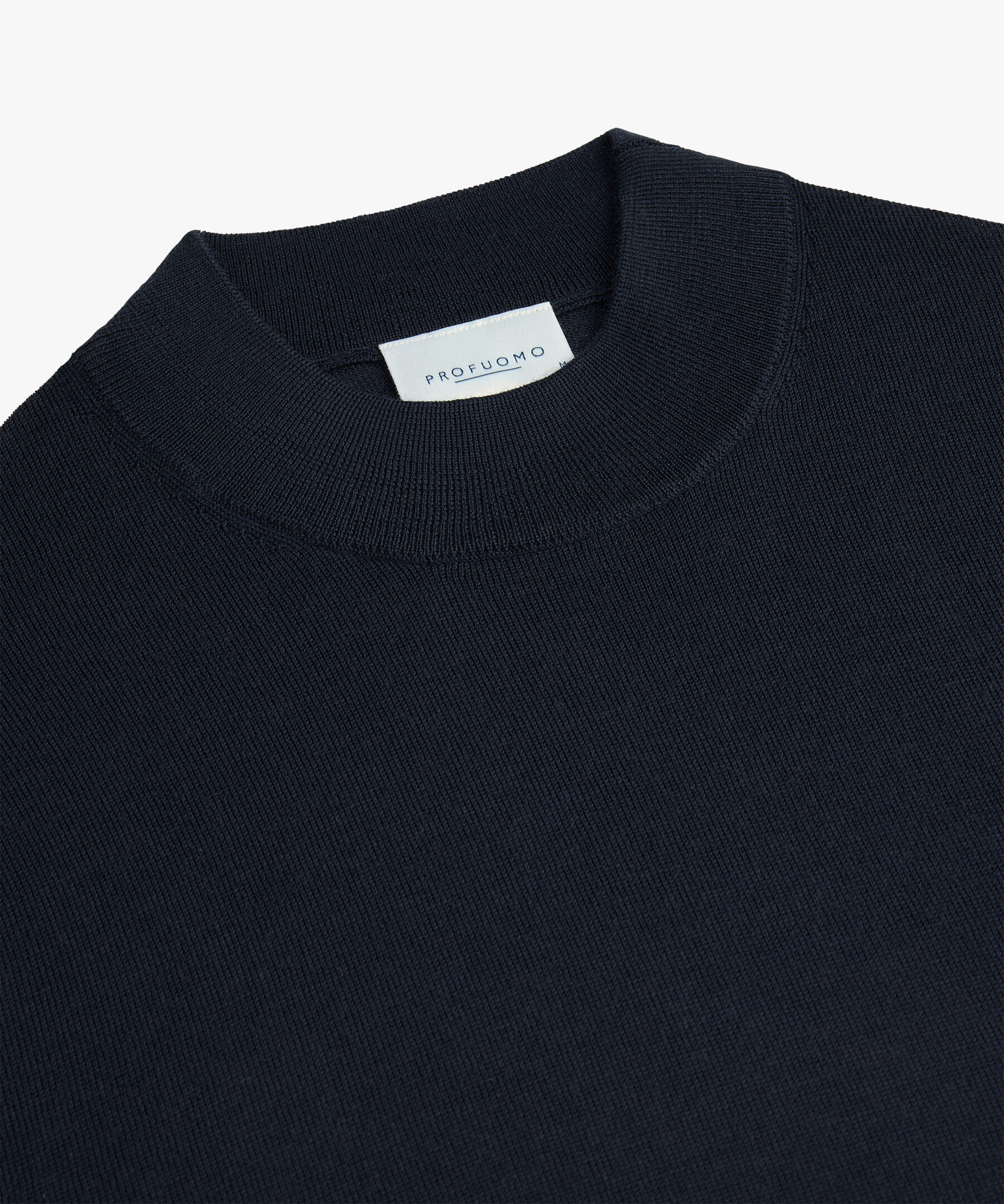 Profuomo - Navy Merino Stehkragen Navy - Gr. - Xl