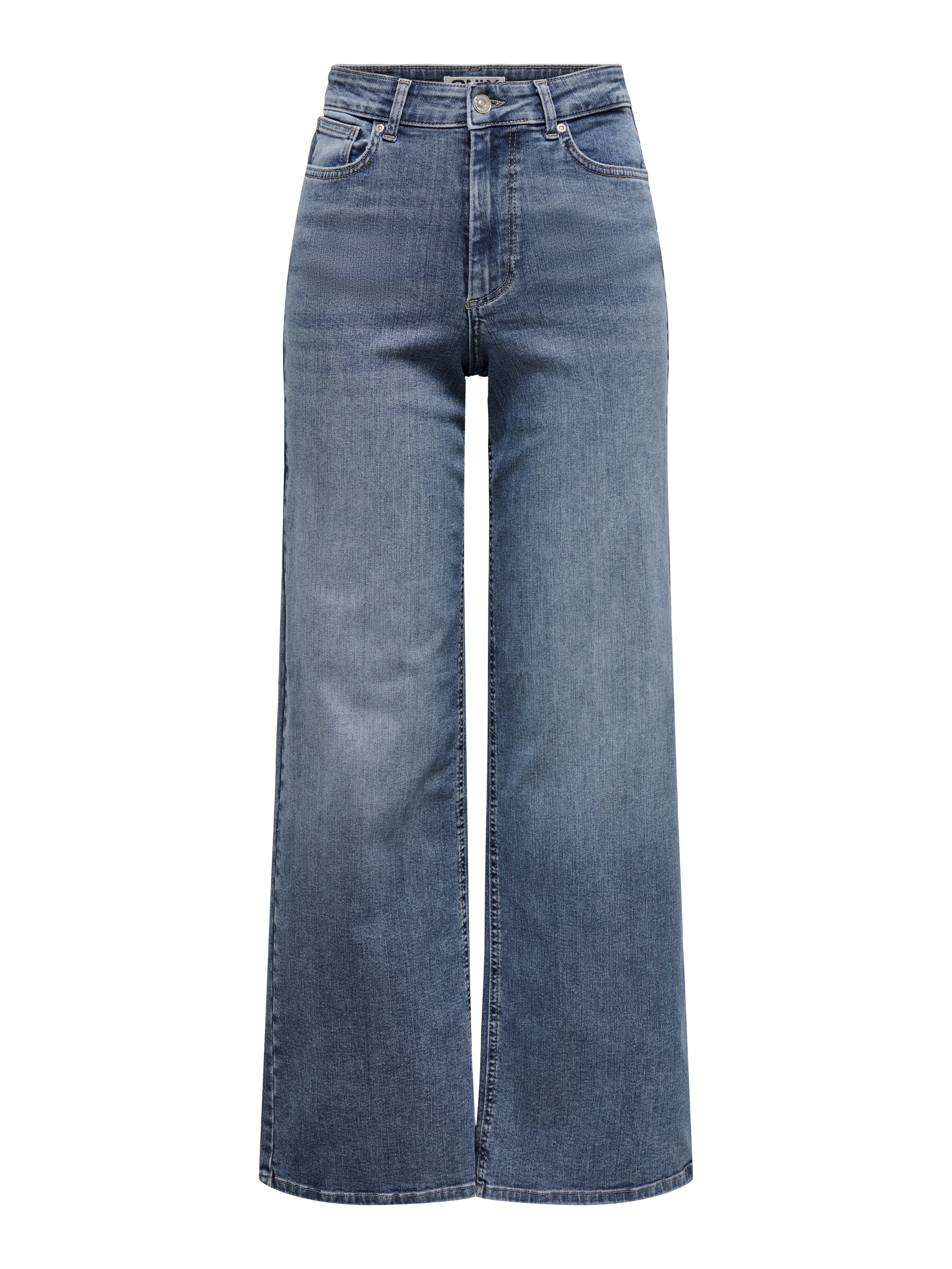 ONLY Damen Onlmadison Icon Hw Wide DNM Cro300 Noos Female Jeans mit Weitem Bein Onlmadison Hohe Taille Weiter Beinschnitt Jeans - Bild 4
