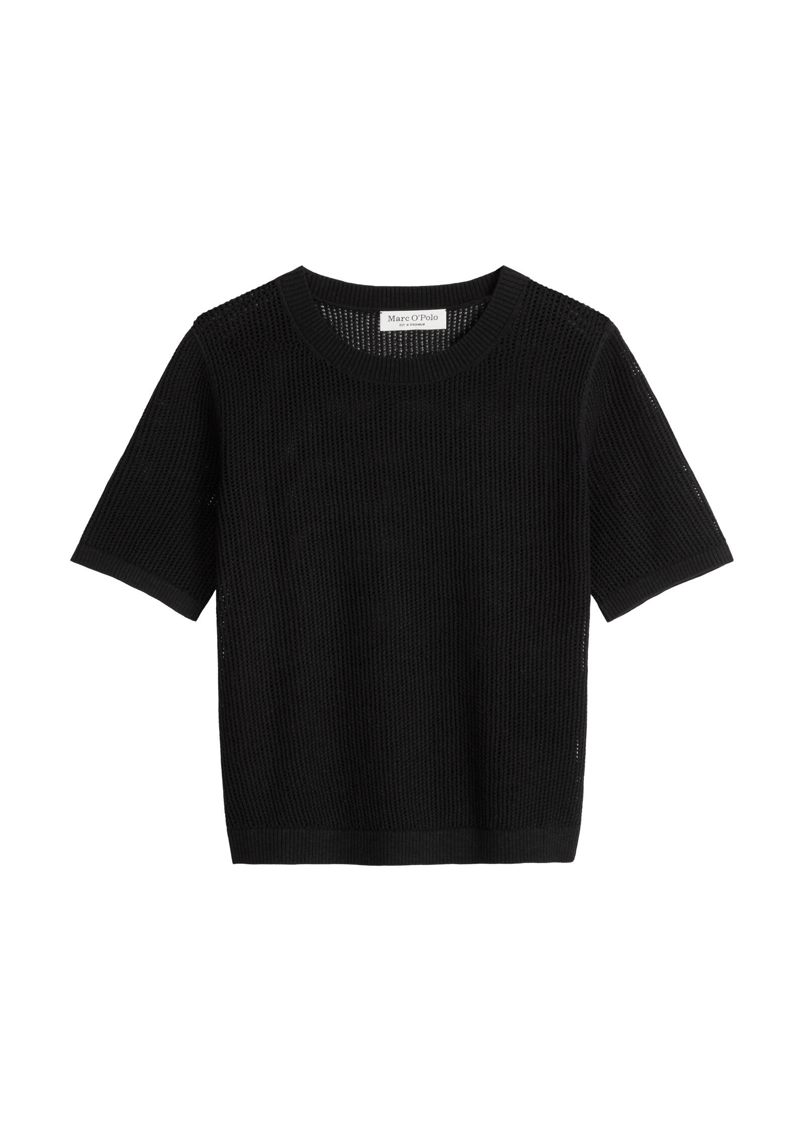 Marc O'polo Casual - Ajour-Pullover Regular Black - Gr. - L