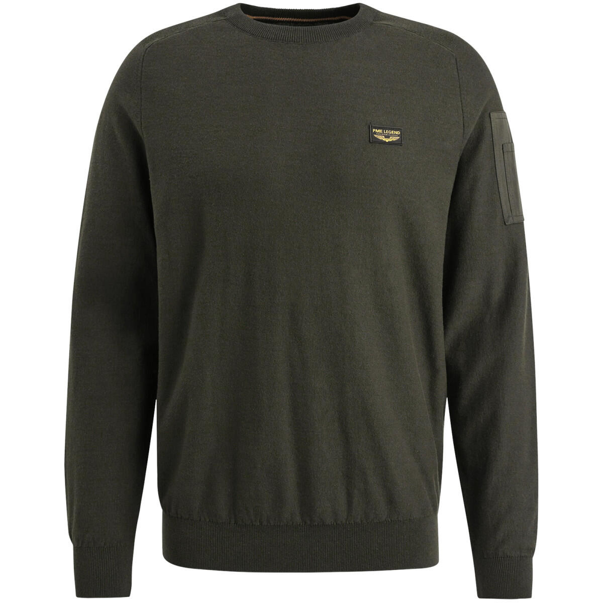 Hemden Pme Legend Herren Grün Regular Fit Pullover Einfarbig - Bild 2