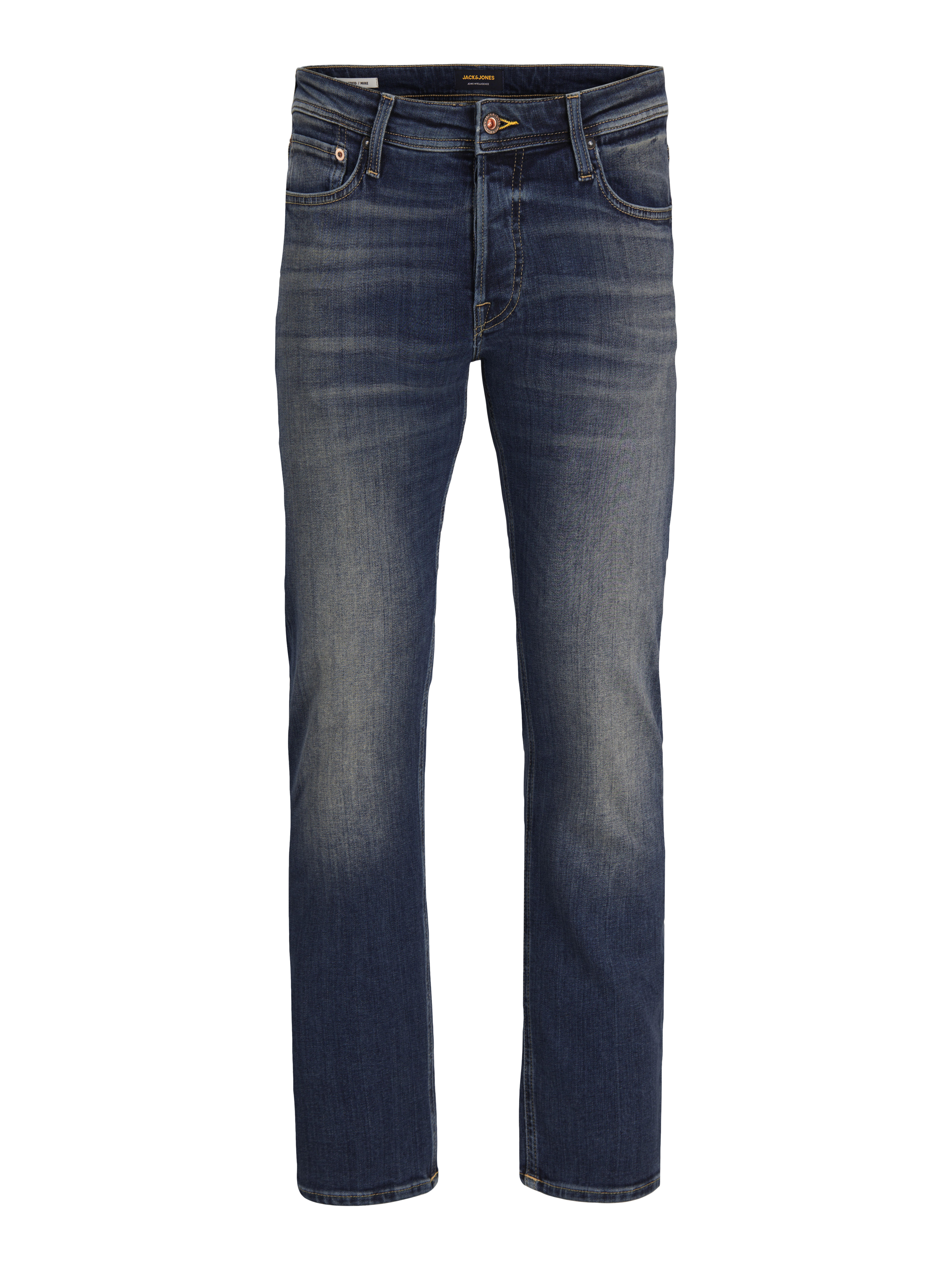 Jack & Jones Herren Tapered Jeans Mike Original In Blue Denim - Bild 2