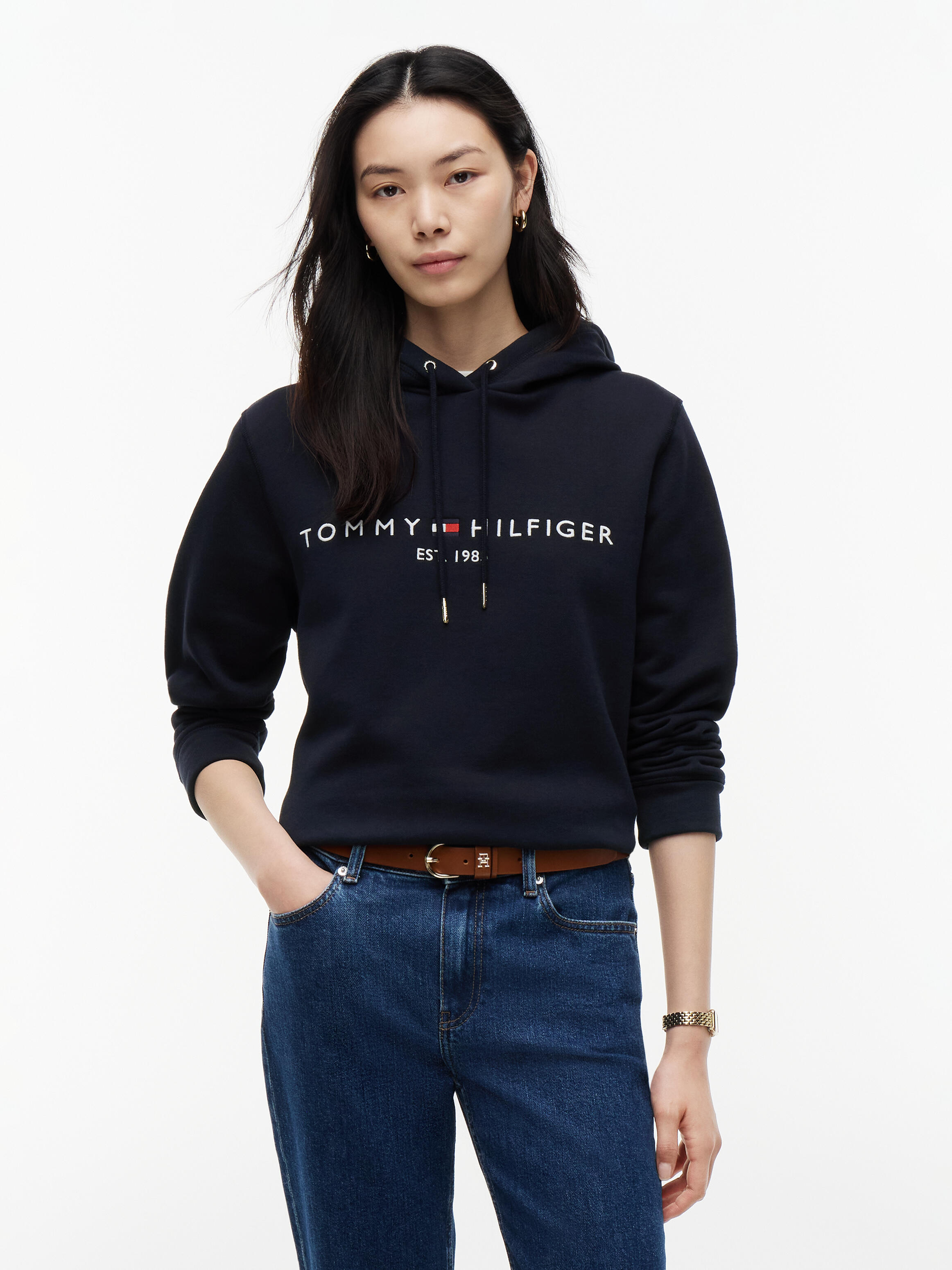 Tommy Hilfiger - Hoodies - Sweatshirts & Hoodies - Damen - Blau - M - Bild 2