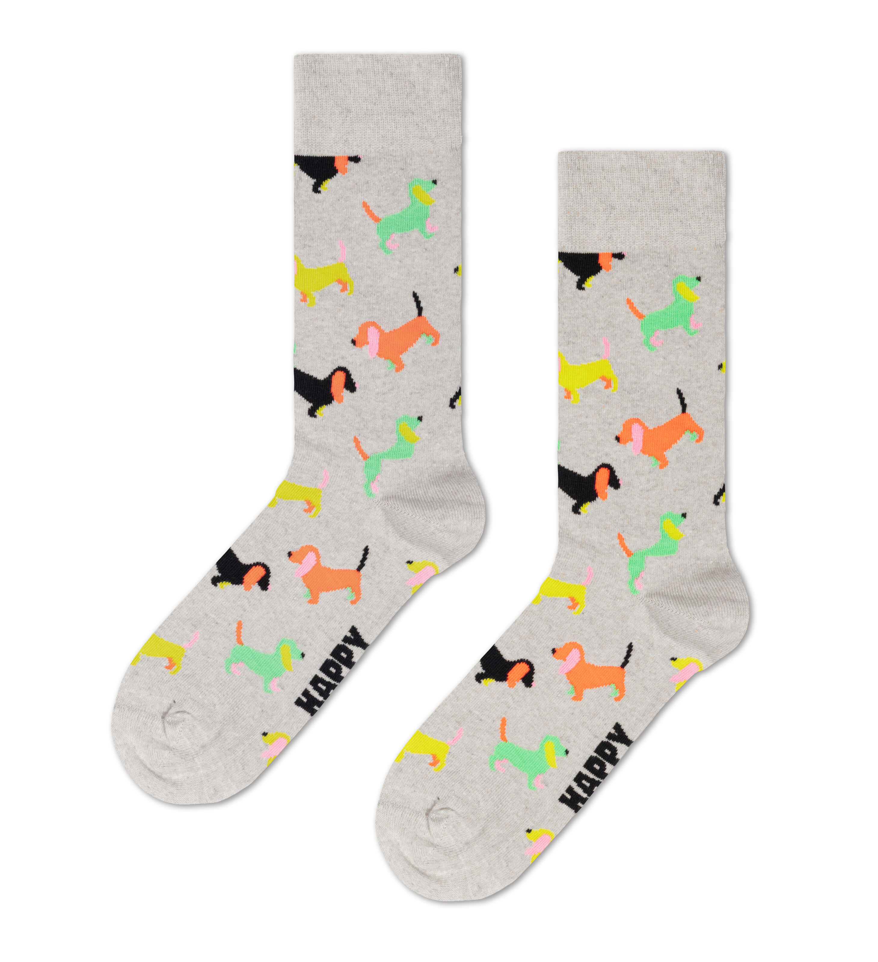 Happy Socks Grau - Puppy Love Sock - Gr. - 38