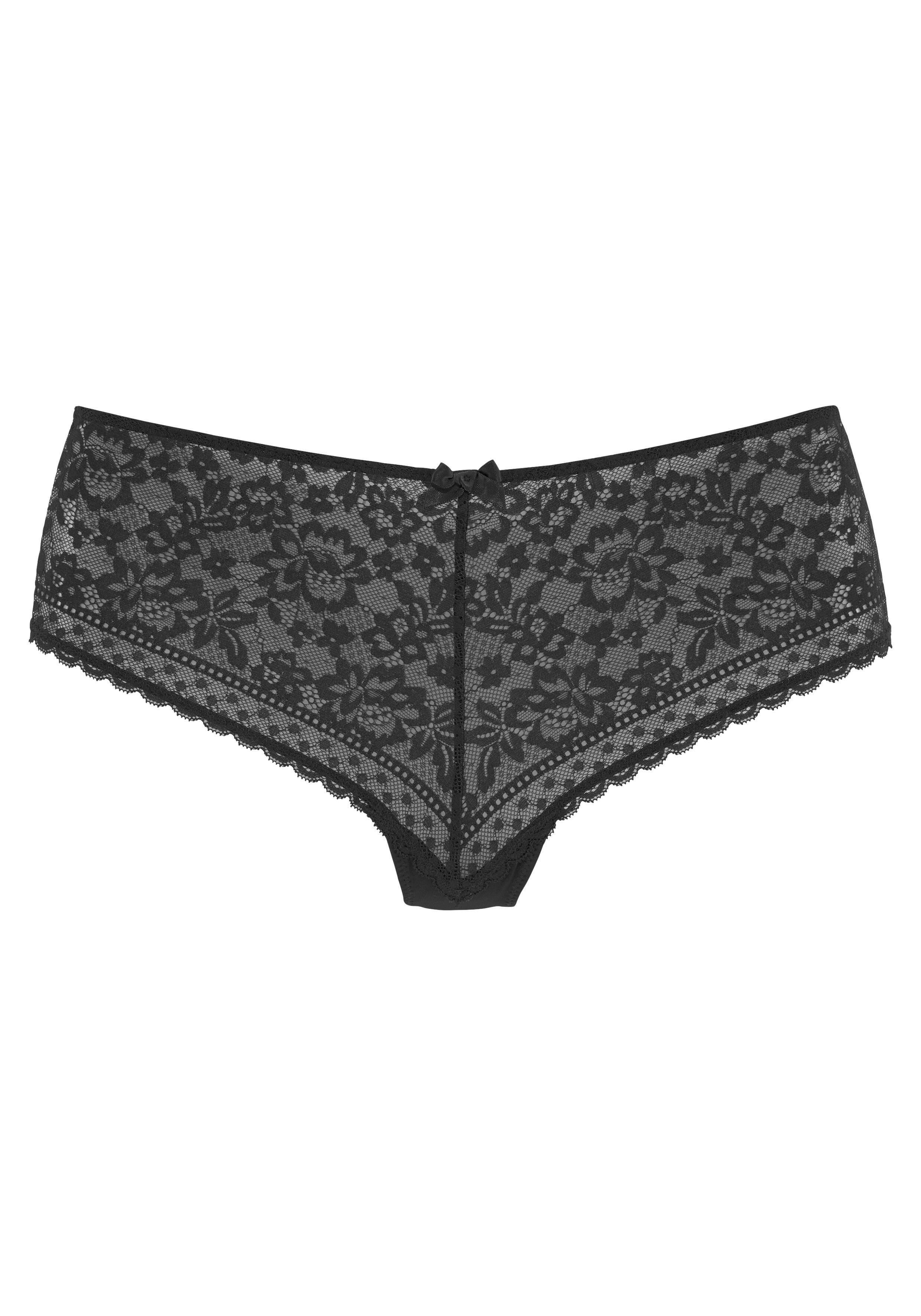 Lascana - Panty Black - Gr. - 38