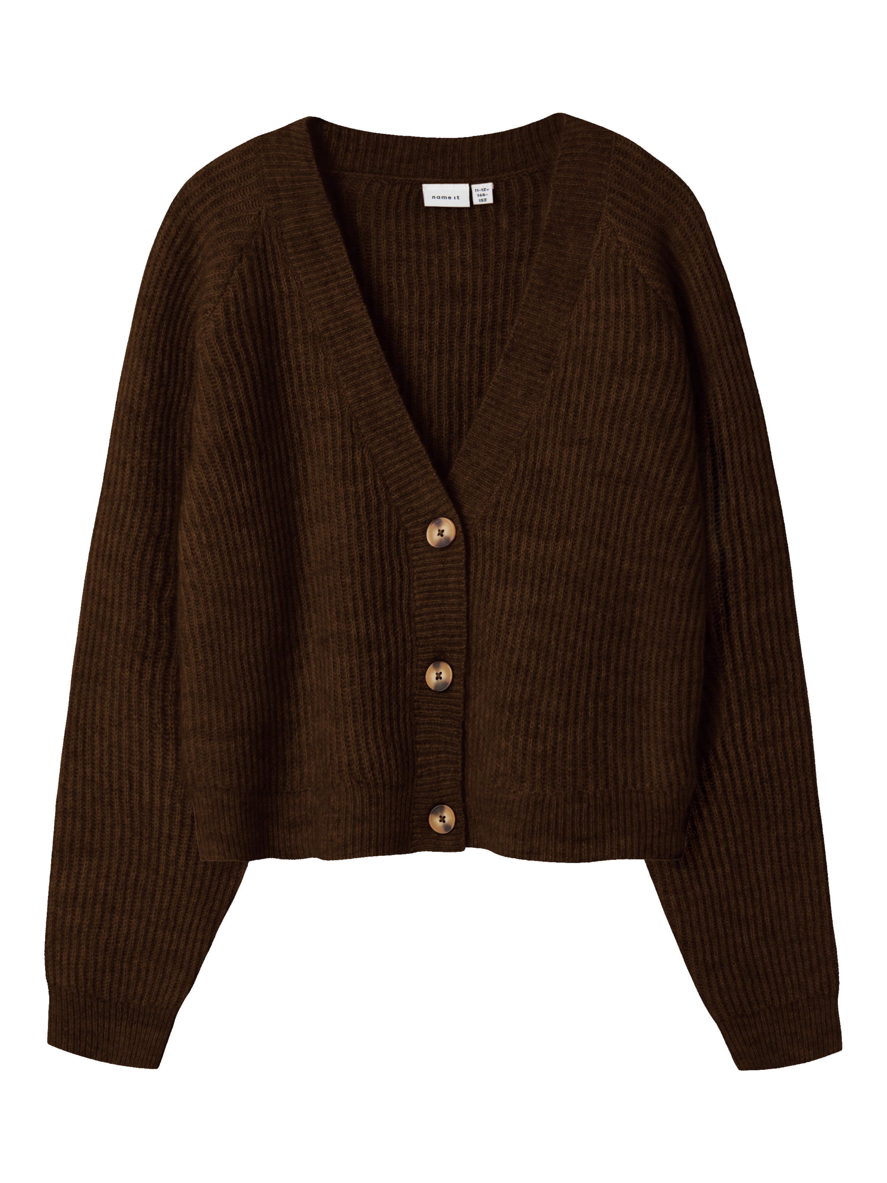 NAME IT Girl Strickjacke Boxy- | Knitted Cardigan - Bild 2