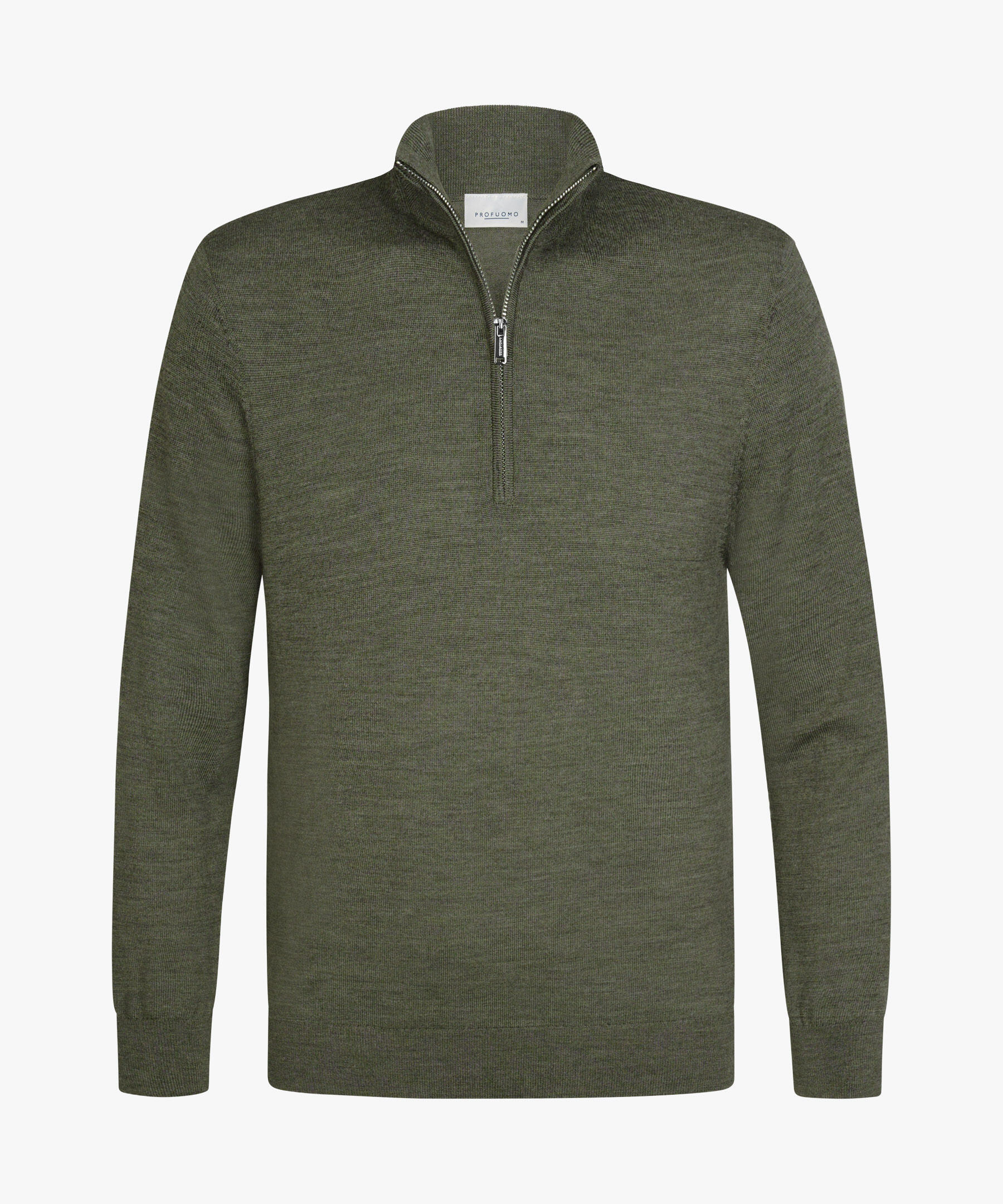 Profuomo Merino Fine-Knit Half-Zip Sweater - Bild 2