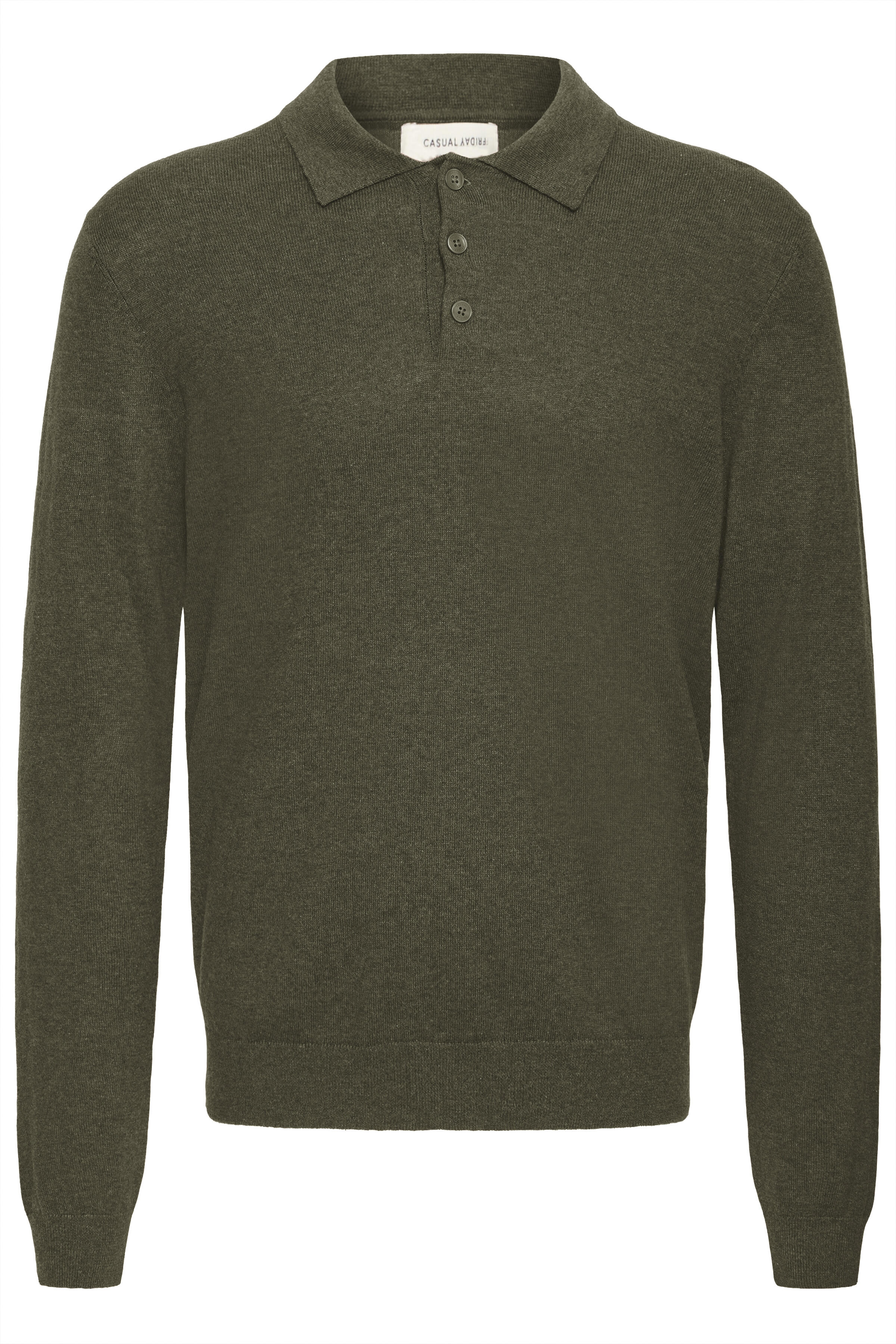 Casual Friday - Herren - Pullover - M - Khaki - Kaschmir - Bild 2