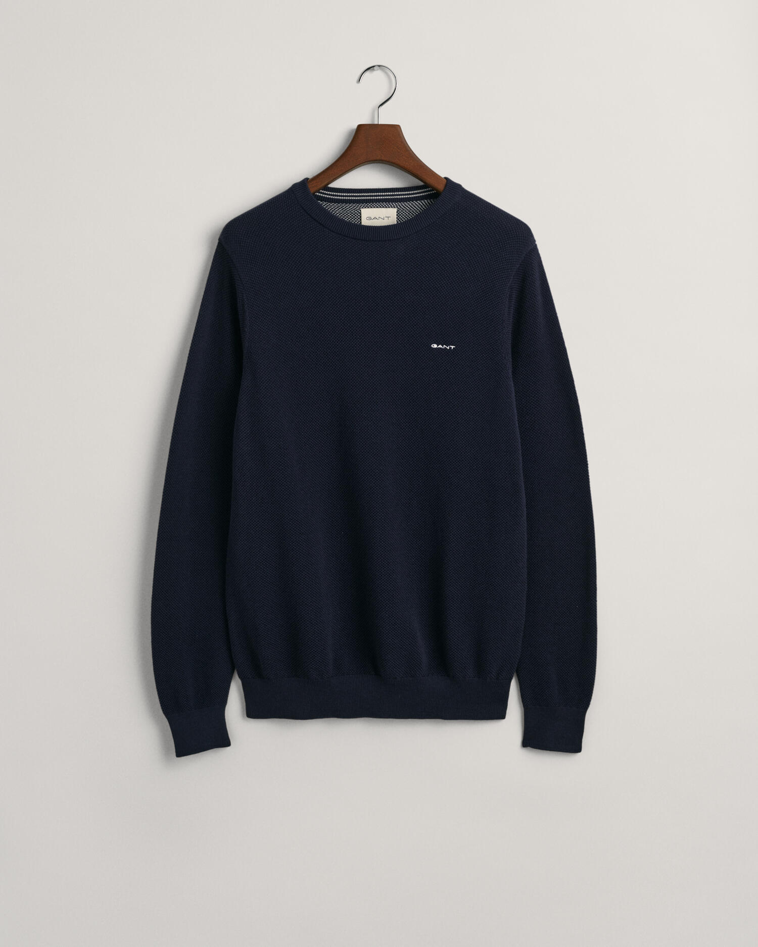 Hemden Gant Herren Evening Blue Regular Fit Pullover Gestreift - Bild 4