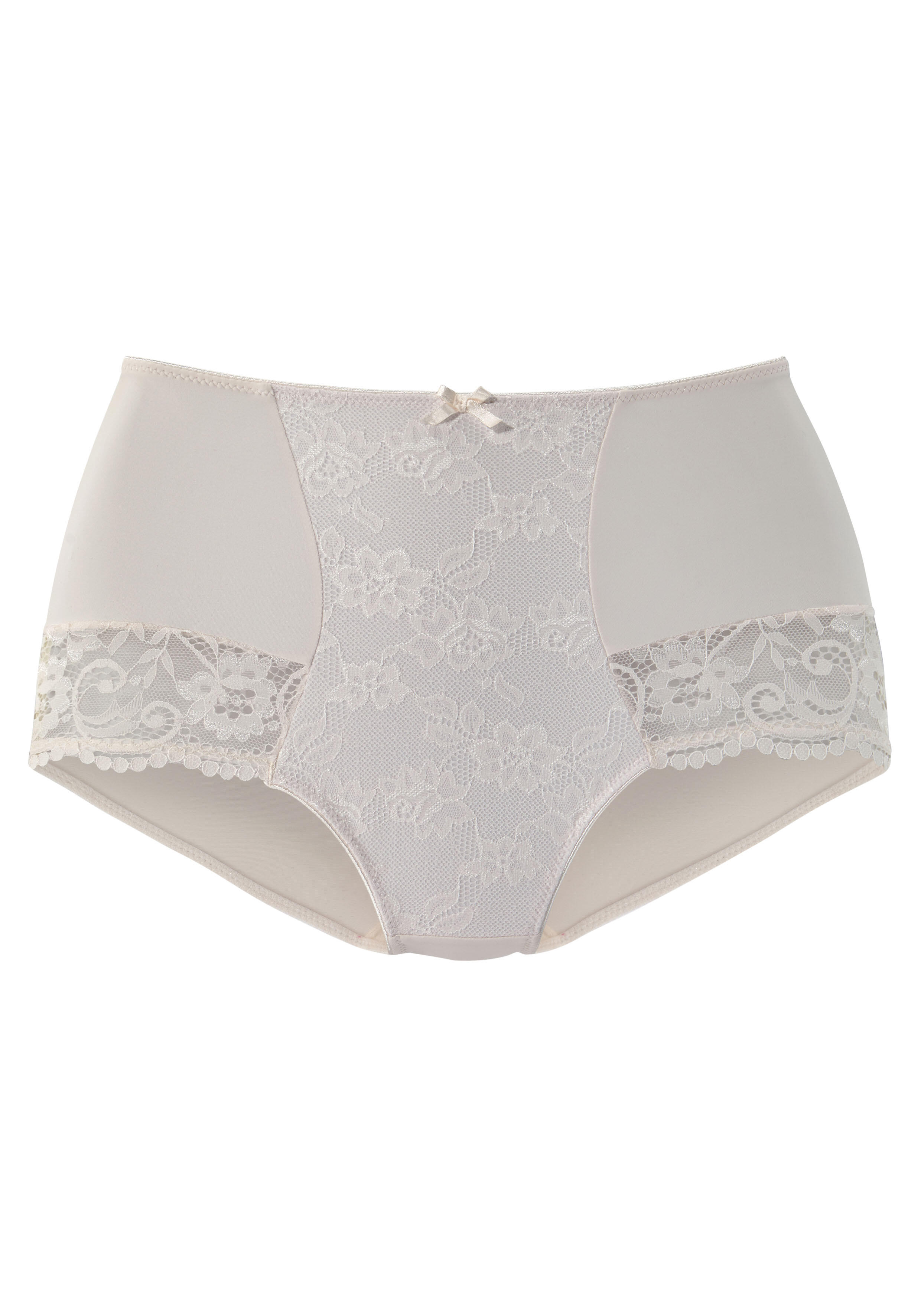 Lascana Nuance Panty Spitze High-Waist Für Damen Beige in Größe 48/50 - Bild 3