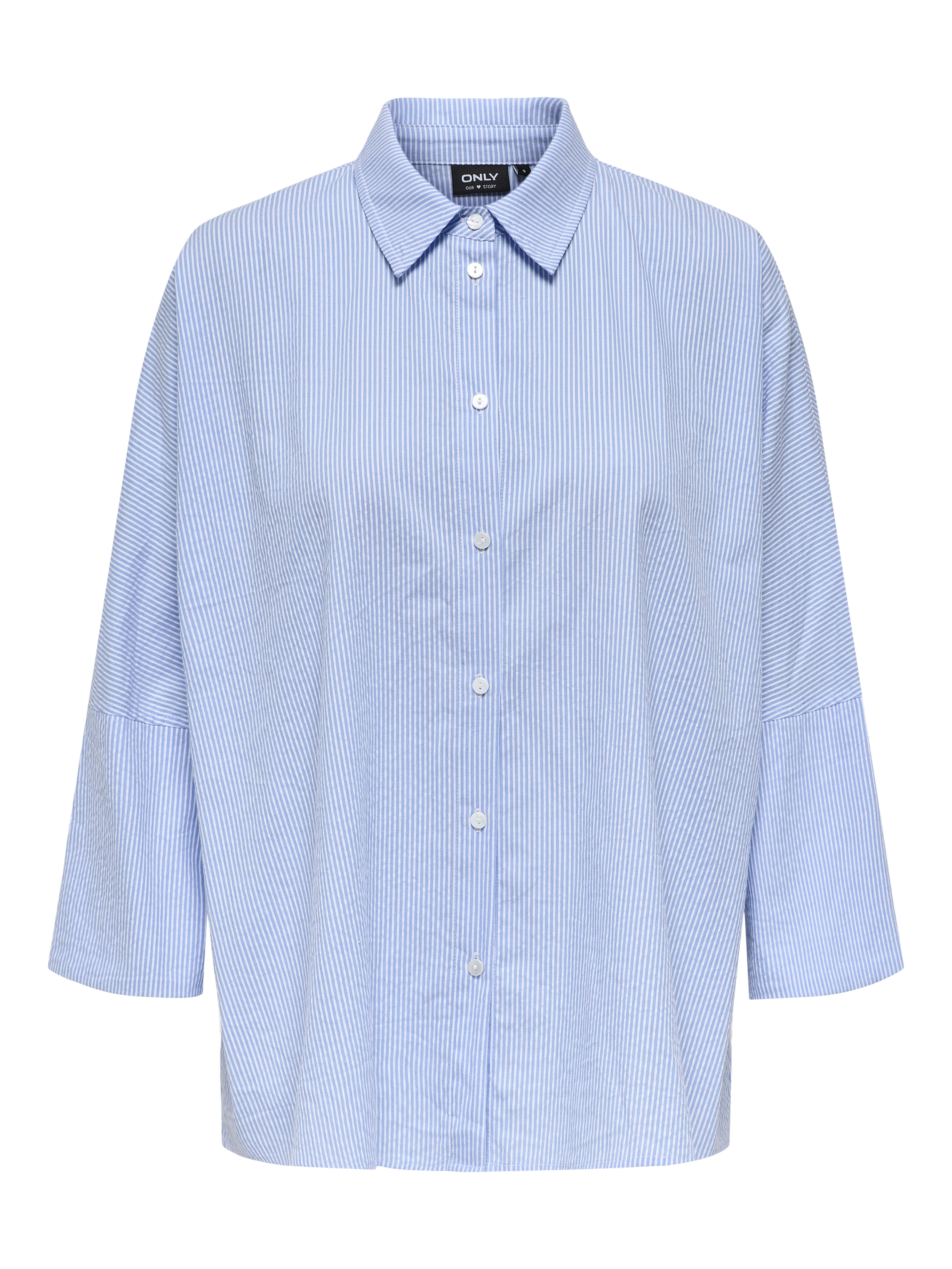 Only - Onlaugusta Shirt Wvn Noos Cloud Dancer - Gr. - S