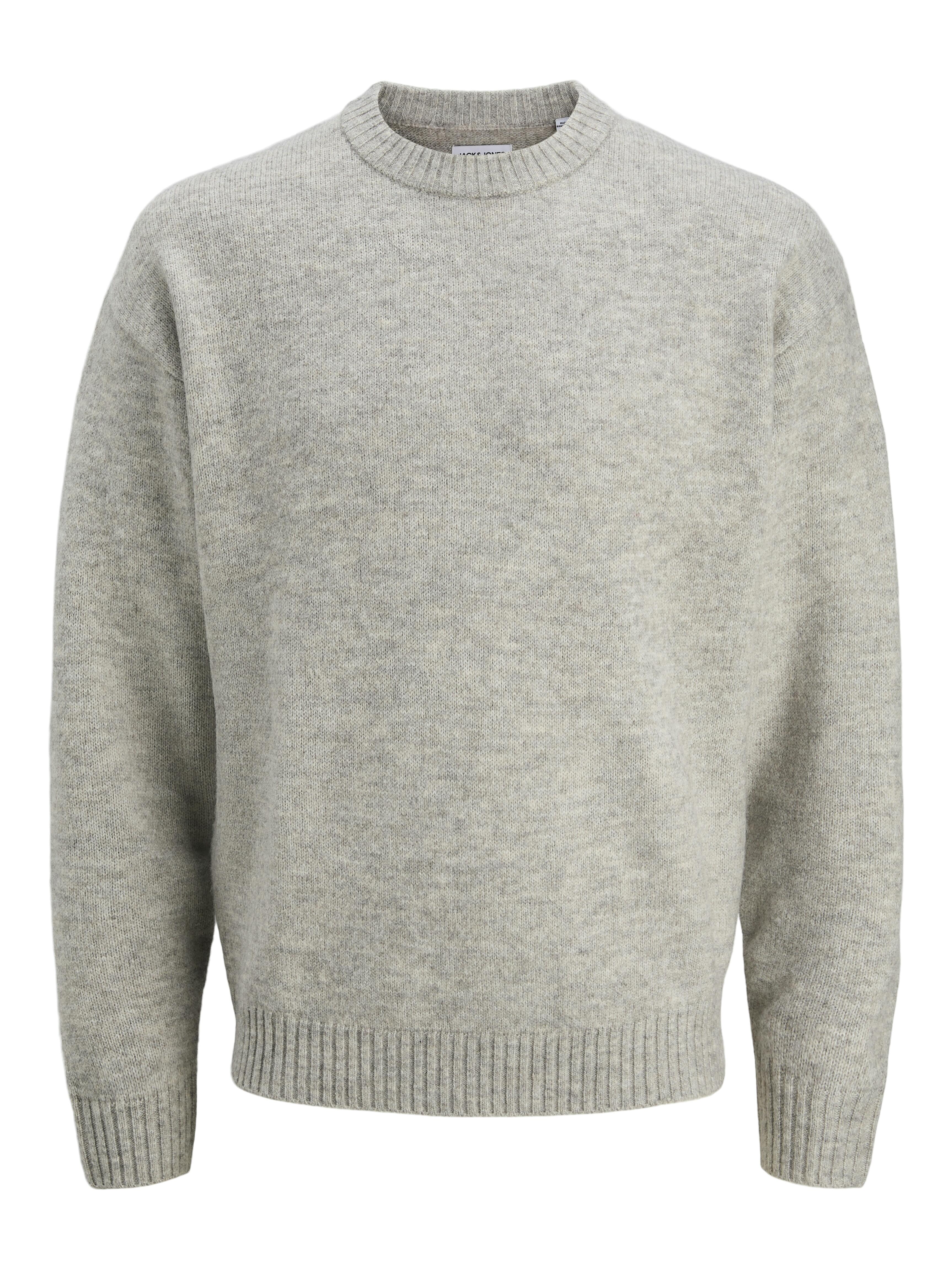 Jack & Jones, Herren, Pullover, Jjesoho Ollie Knit Crew Neck Sn, Grau, (XL) - Bild 4