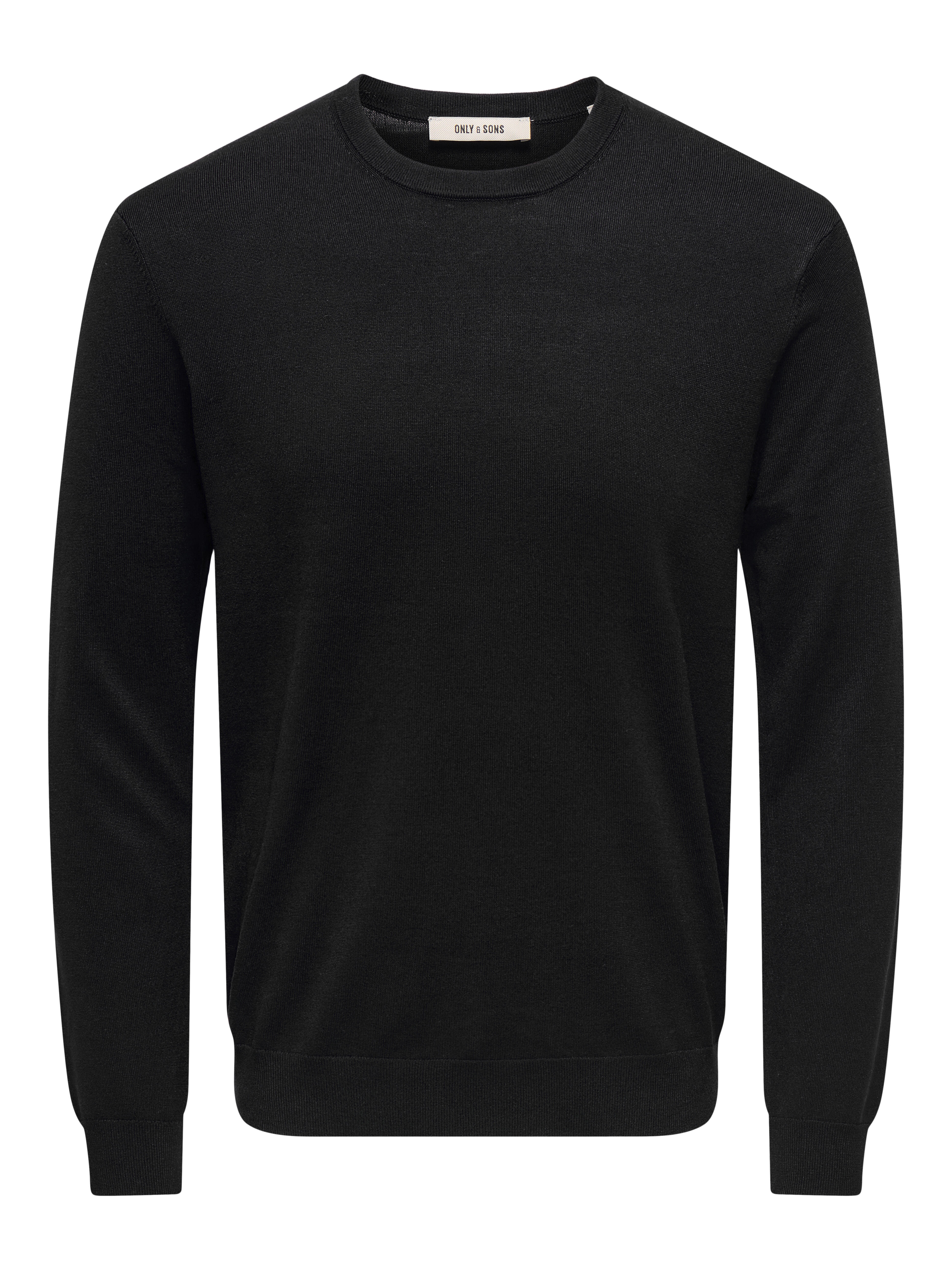 Only & Sons Herren Schwarz – Er Pullover Mit Rundhalsausschnitt - Bild 10
