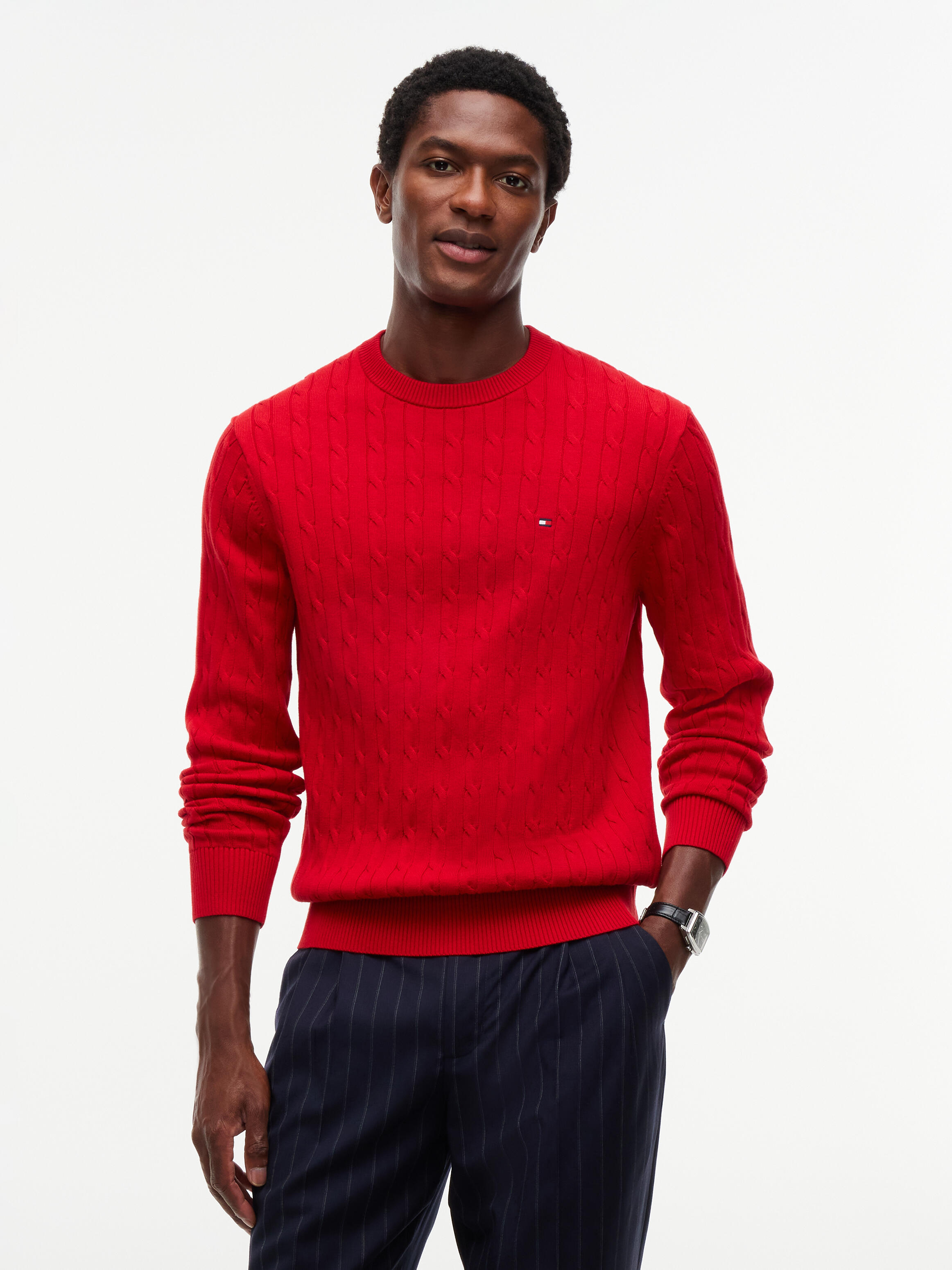 Tommy Hilfiger - Herren - Pullover - XXL - Rot - Bild 2