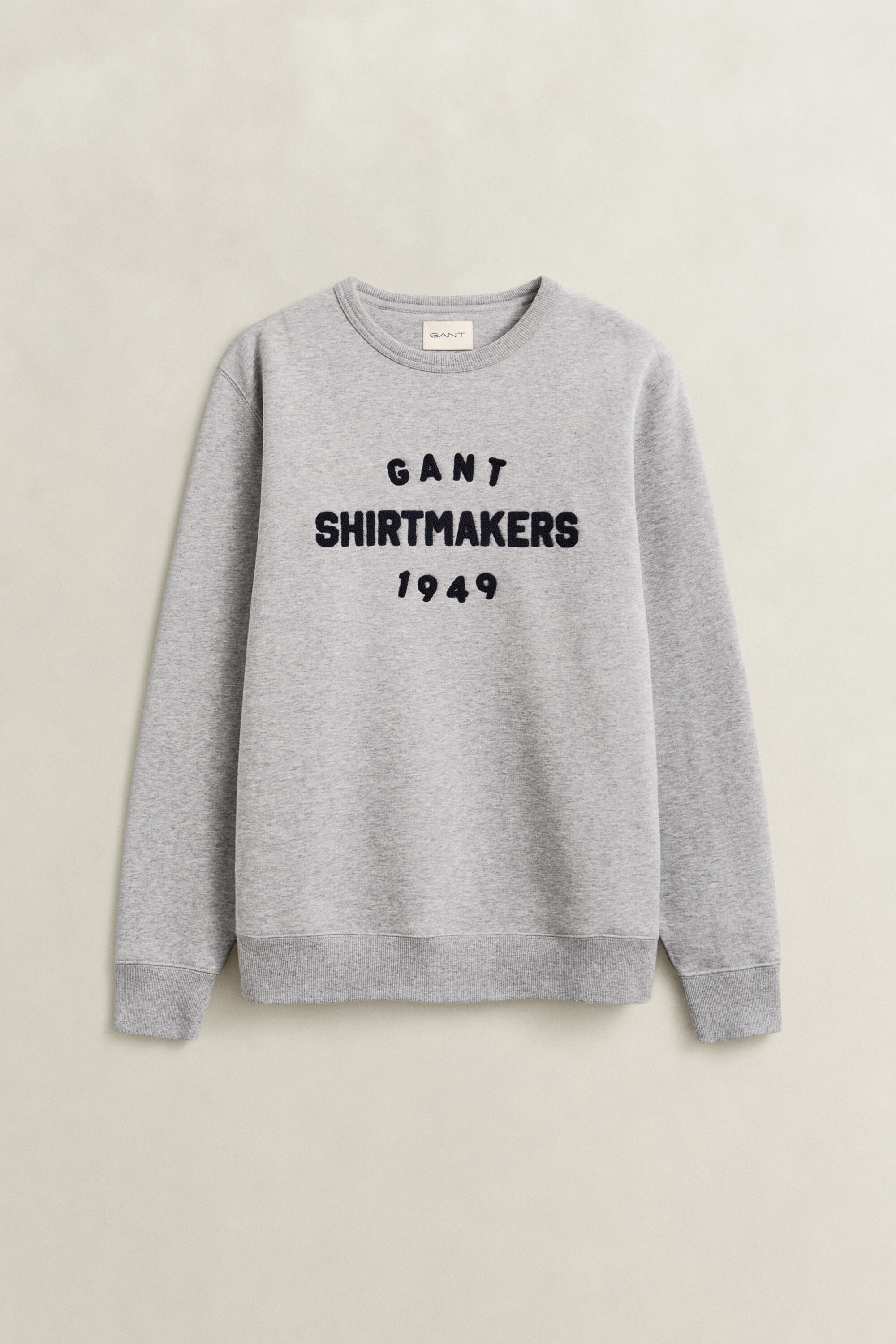 Gant Herren Grau Melange Graphic Sweatshirt (M) - Bild 2
