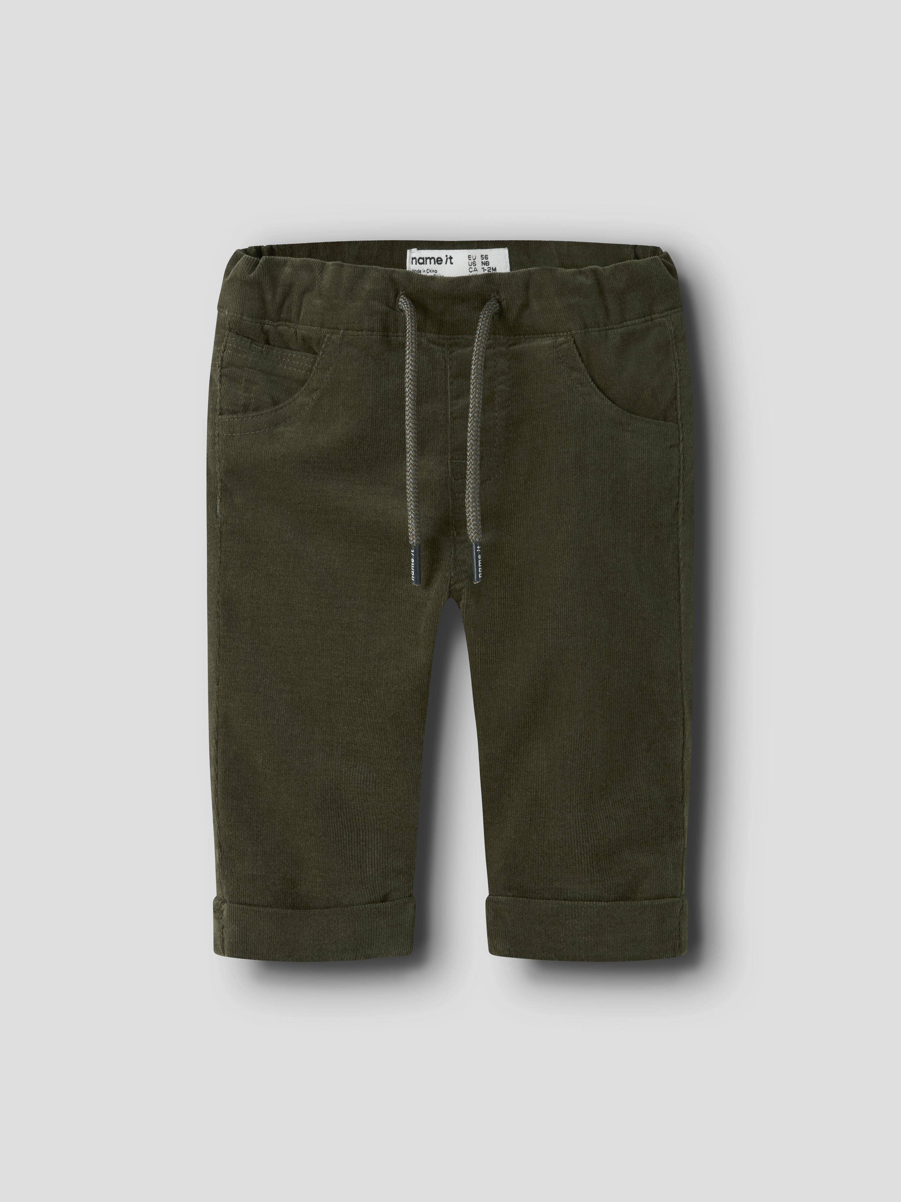 Name It Herren Cordhose Oliv Baby Größe 74 - Bild 2