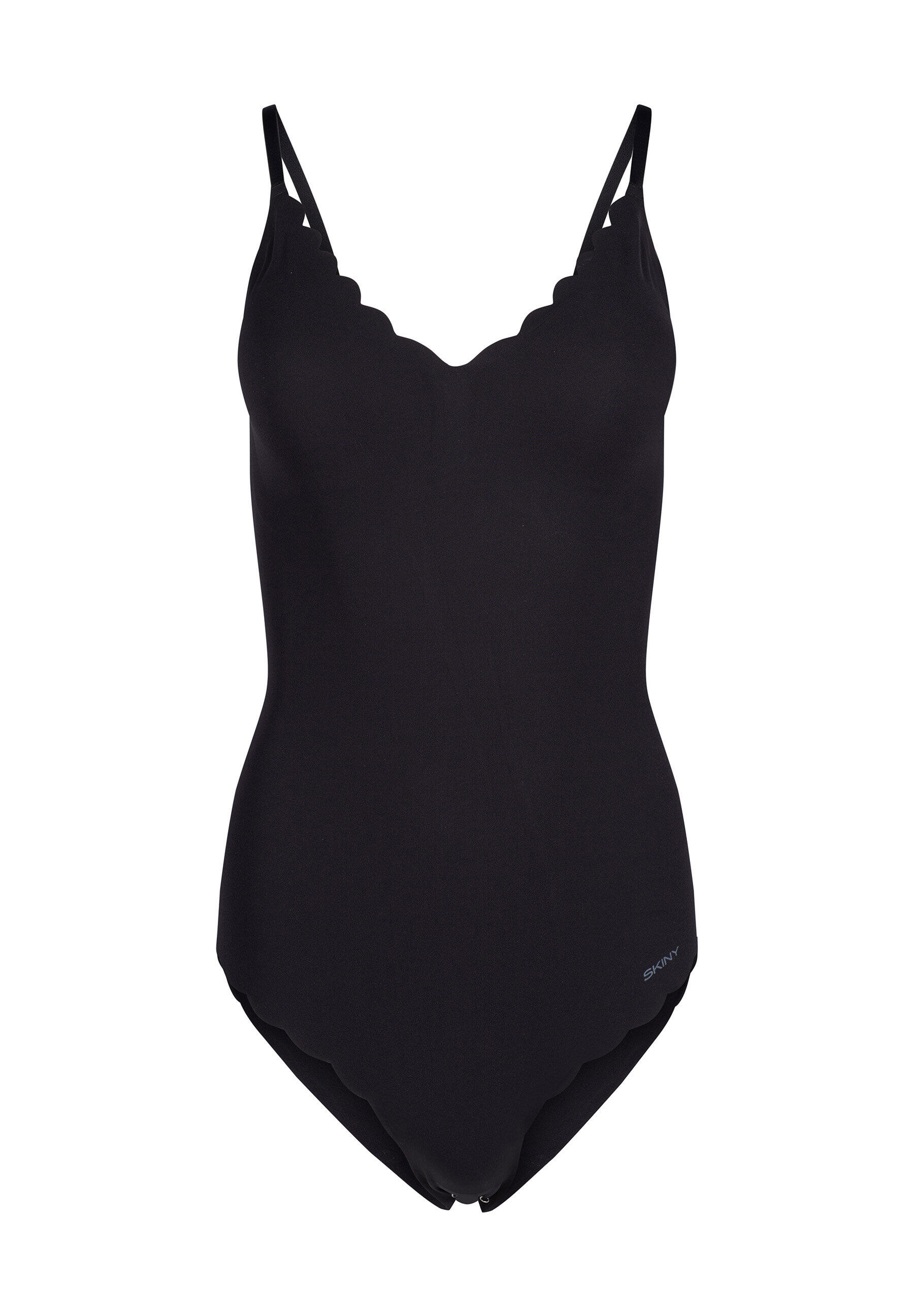 Skiny Damen Schwarz Body Herausnehmbare Pads Micro Essentials 80789, 44 - Image 3