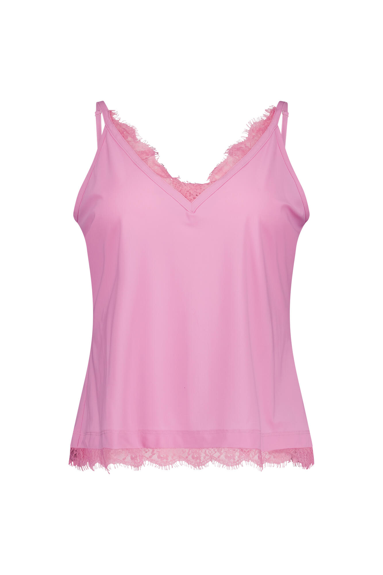 Studio Anneloes - Mitzie Lace Top Pop Pink - Gr. - S