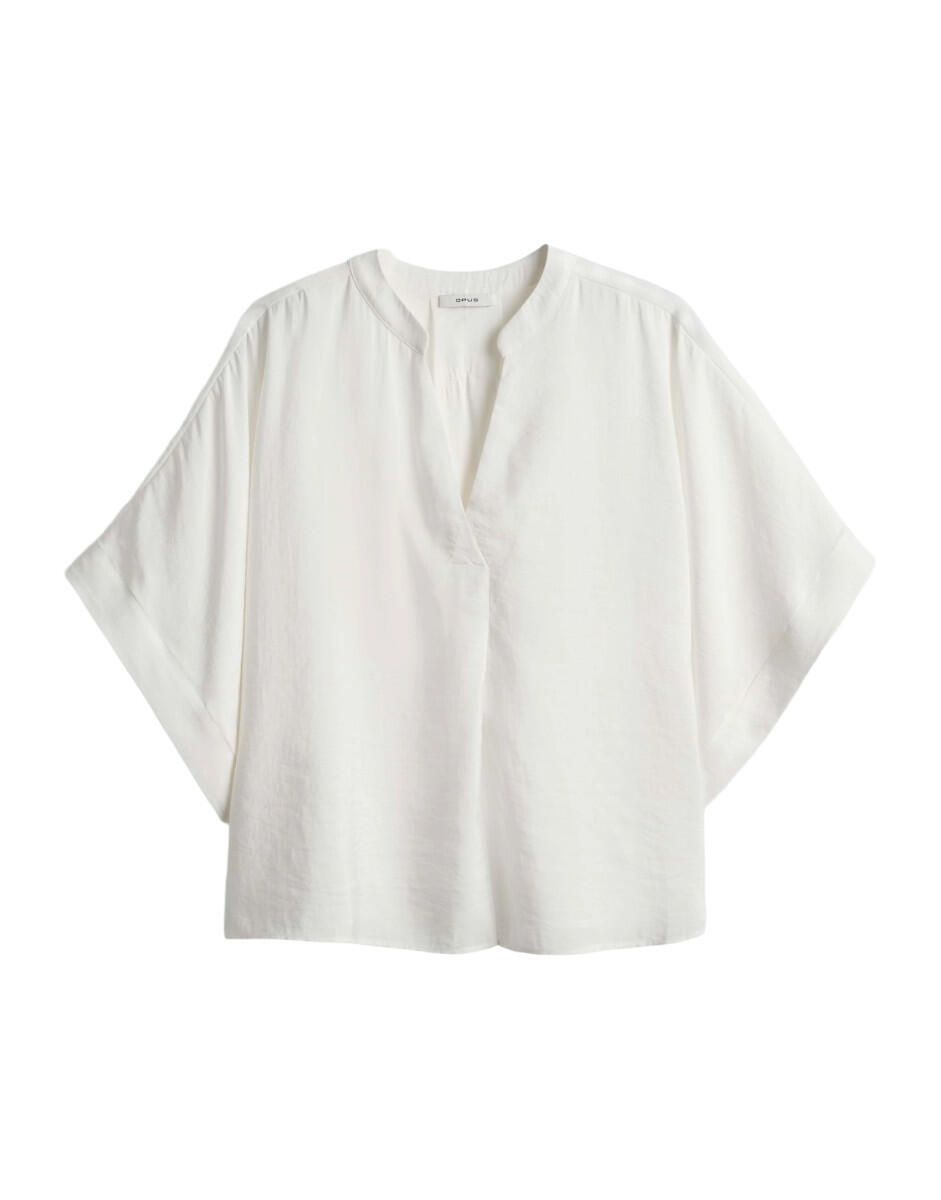 VAN GRAAF Opus Damen Ecru Blusenshirt Modal Weiß, Größe 44 - Bild 2