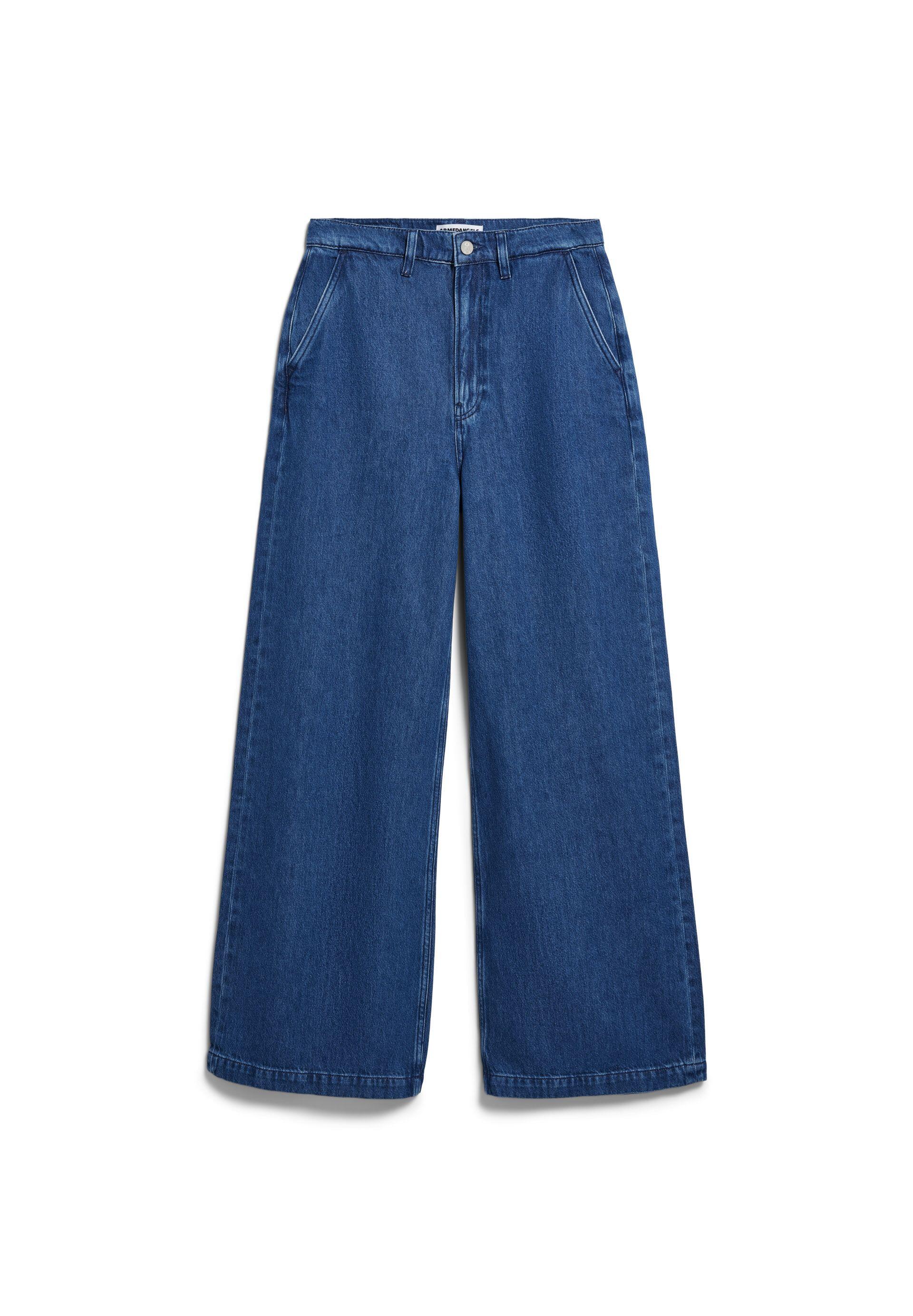VAN GRAAF Armedangels Damen Stone Jeans Baumwolle Blau, Größe 28-32 - Bild 3