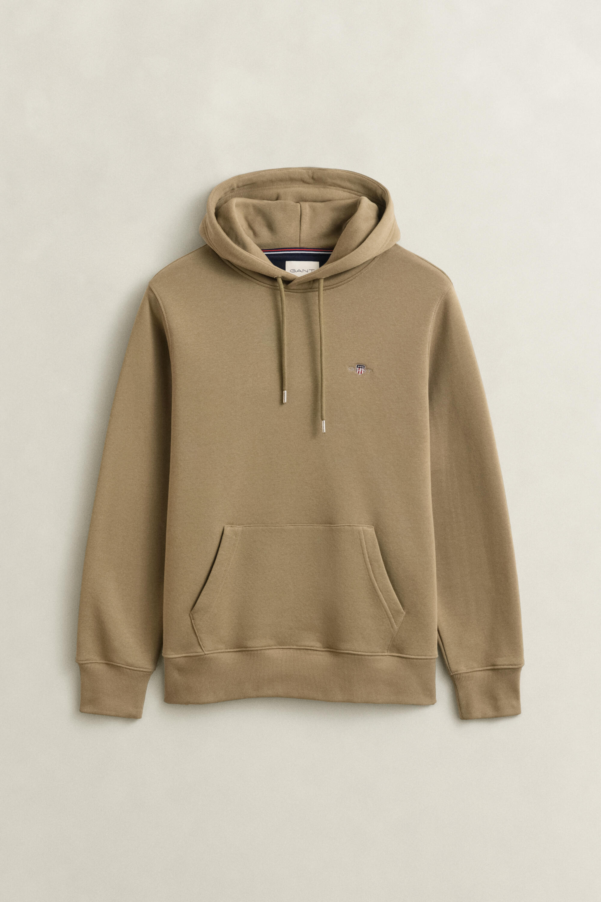 Gant Herren Beige - Shield Hoodie - Gr. - Xxxl